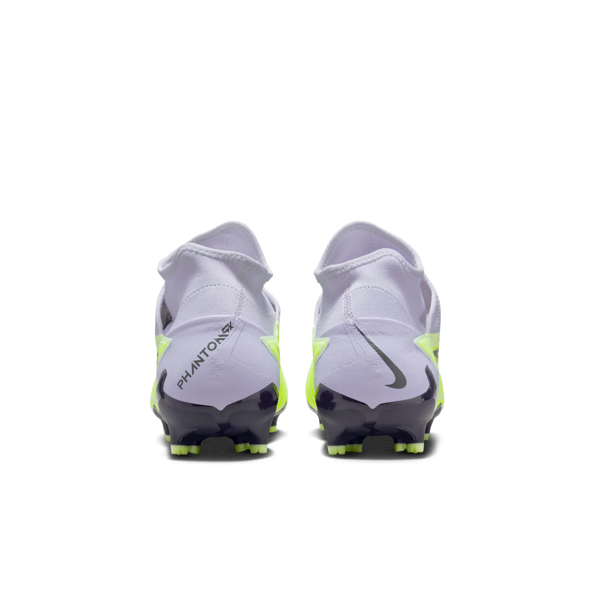 Nike Phantom GX Pro DF FG Firm Ground Soccer Cleats - BarelyVolt/Grey/Grape - Image 5