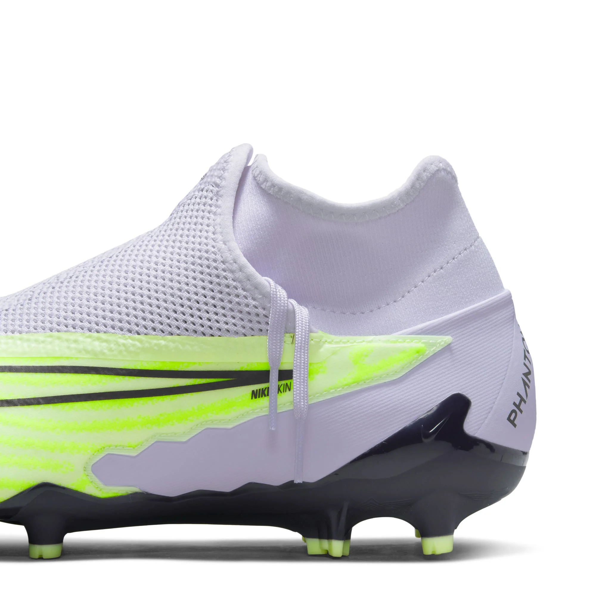 Nike Phantom GX Pro DF FG Firm Ground Soccer Cleats - BarelyVolt/Grey/Grape - Image 8
