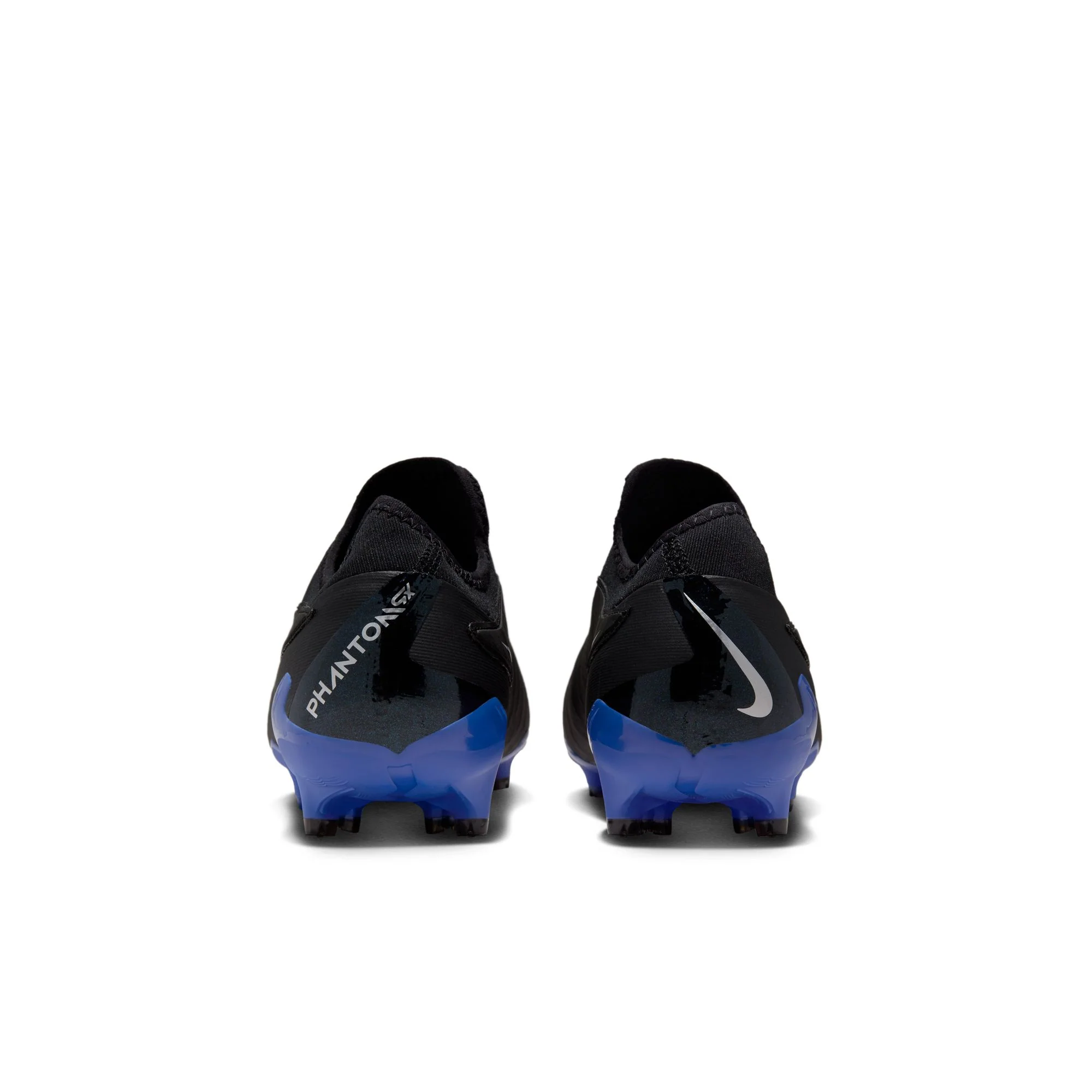 Nike Phantom GX Pro FG Firm Ground Soccer Cleats - Black/Chrome/Hyper Royal - Image 5
