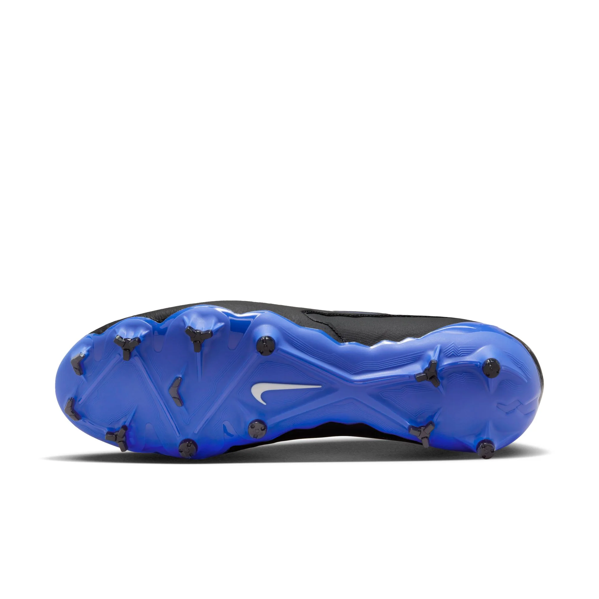 Nike Phantom GX Pro FG Firm Ground Soccer Cleats - Black/Chrome/Hyper Royal - Image 6