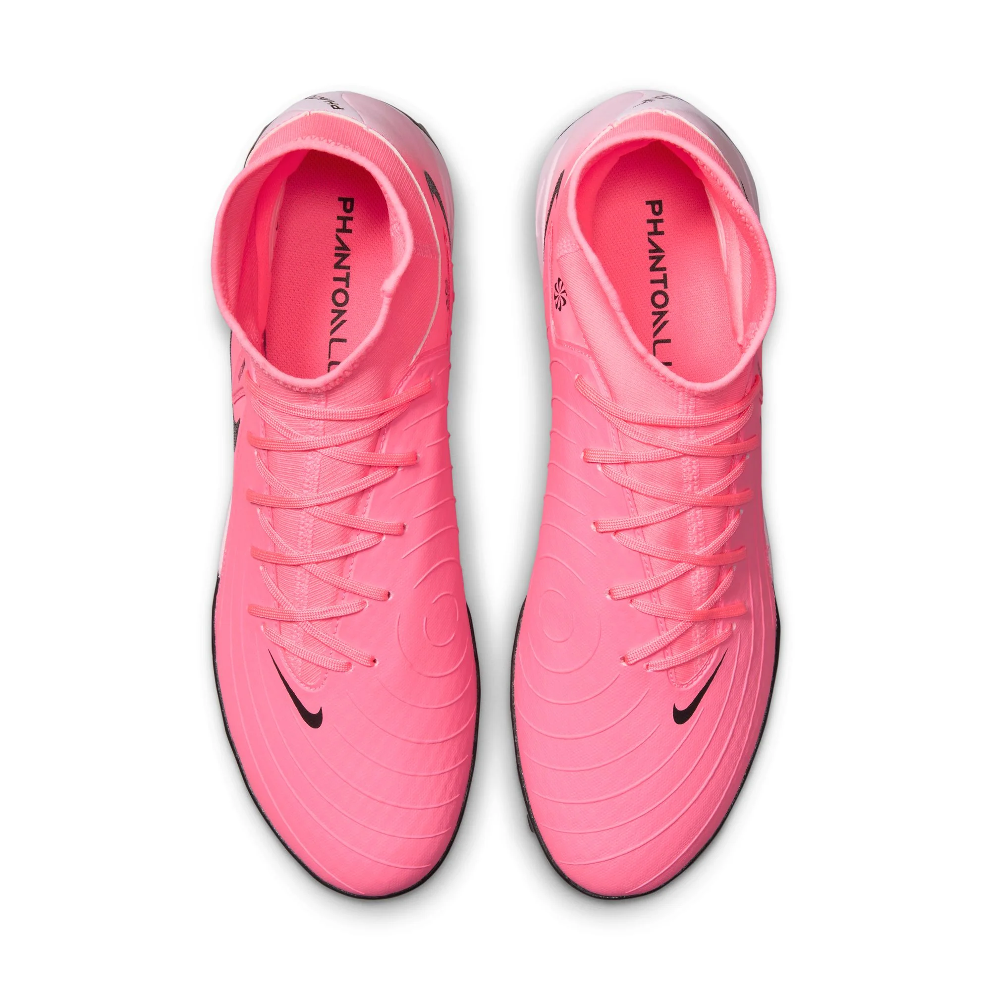 Nike Phantom Luna 2 Academy TF Turf Soccer Cleats- Pink Foam/ Black - Image 4
