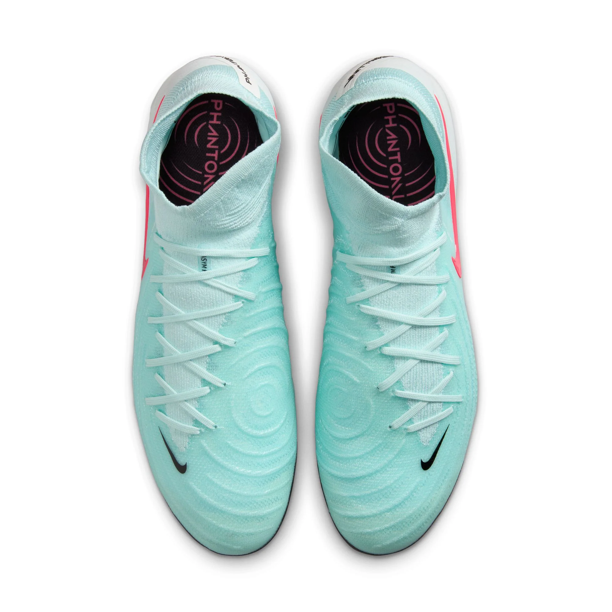 Nike Phantom Luna II Elite FG Firm Ground Soccer Cleat -Mint/ Atomic Red-off Noir - Image 3