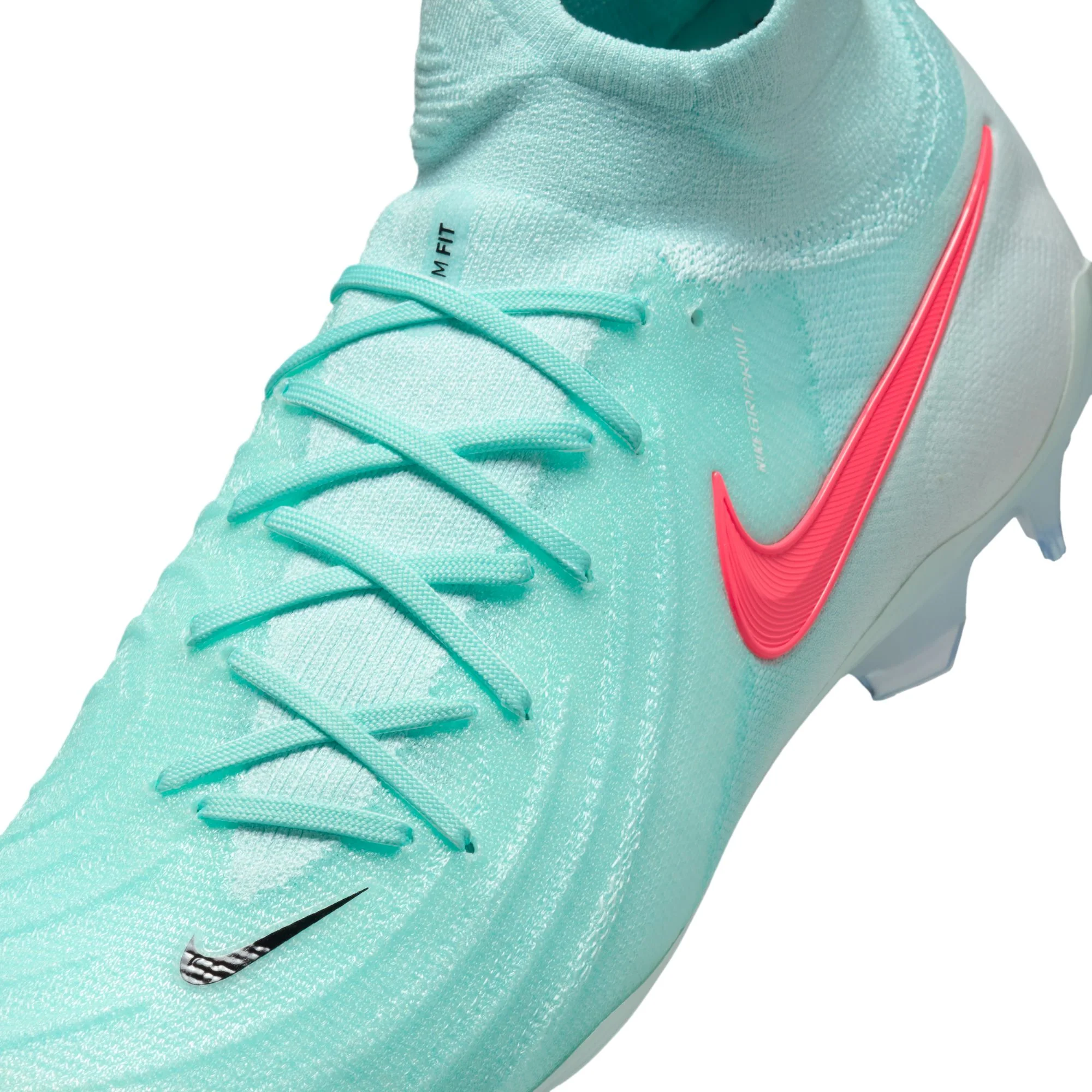 Nike Phantom Luna II Elite FG Firm Ground Soccer Cleat -Mint/ Atomic Red-off Noir - Image 8