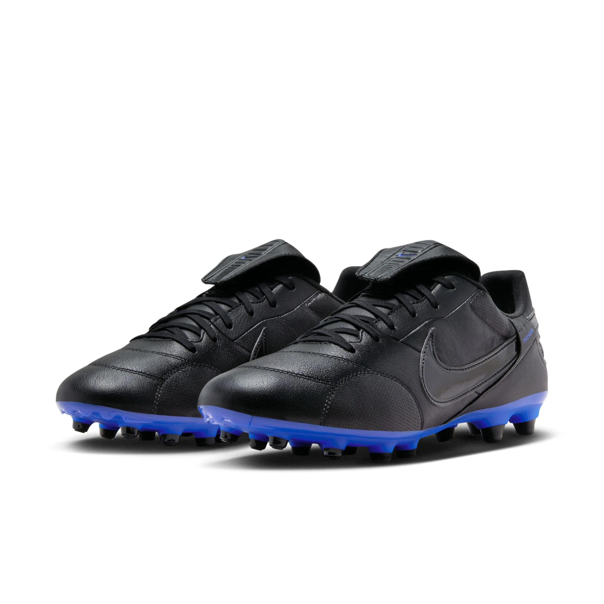Nike Premier III FG Firm Ground Soccer Cleat - Black/Hyper Royal - Image 4