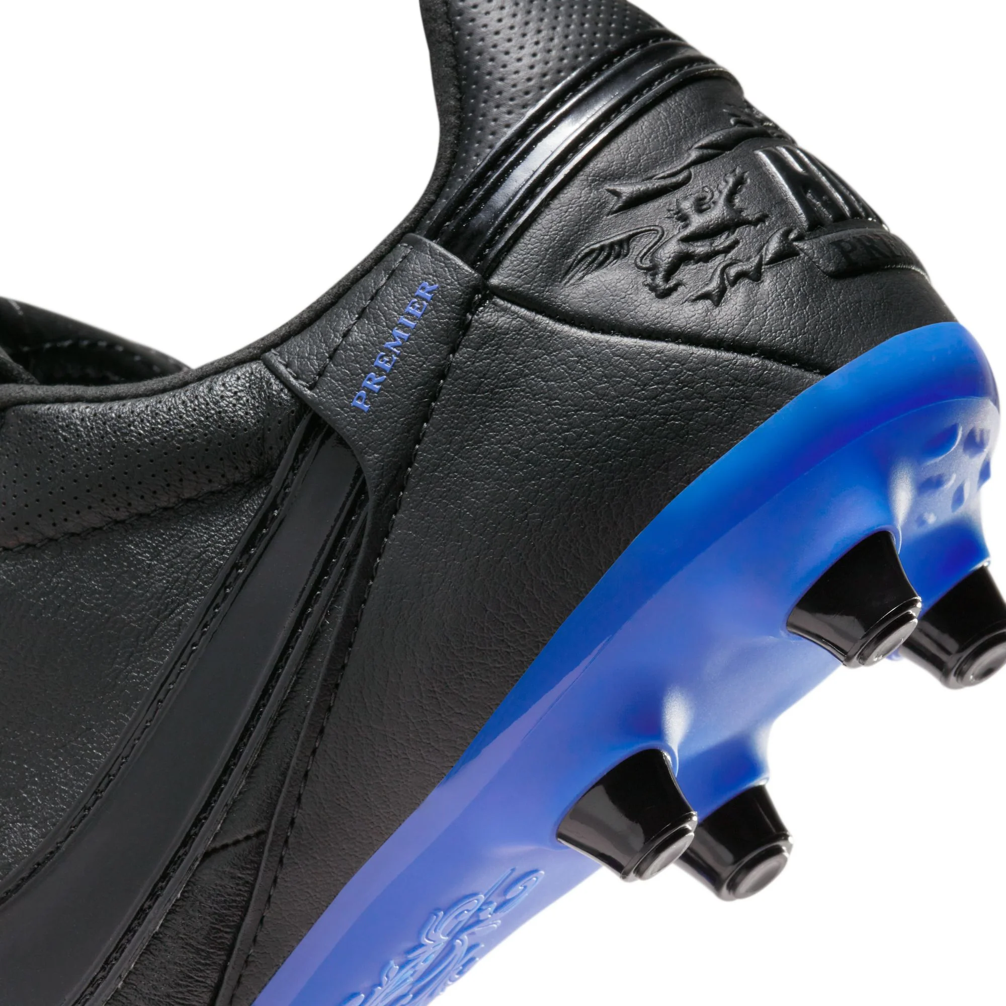 Nike Premier III FG Firm Ground Soccer Cleat - Black/Hyper Royal - Image 9