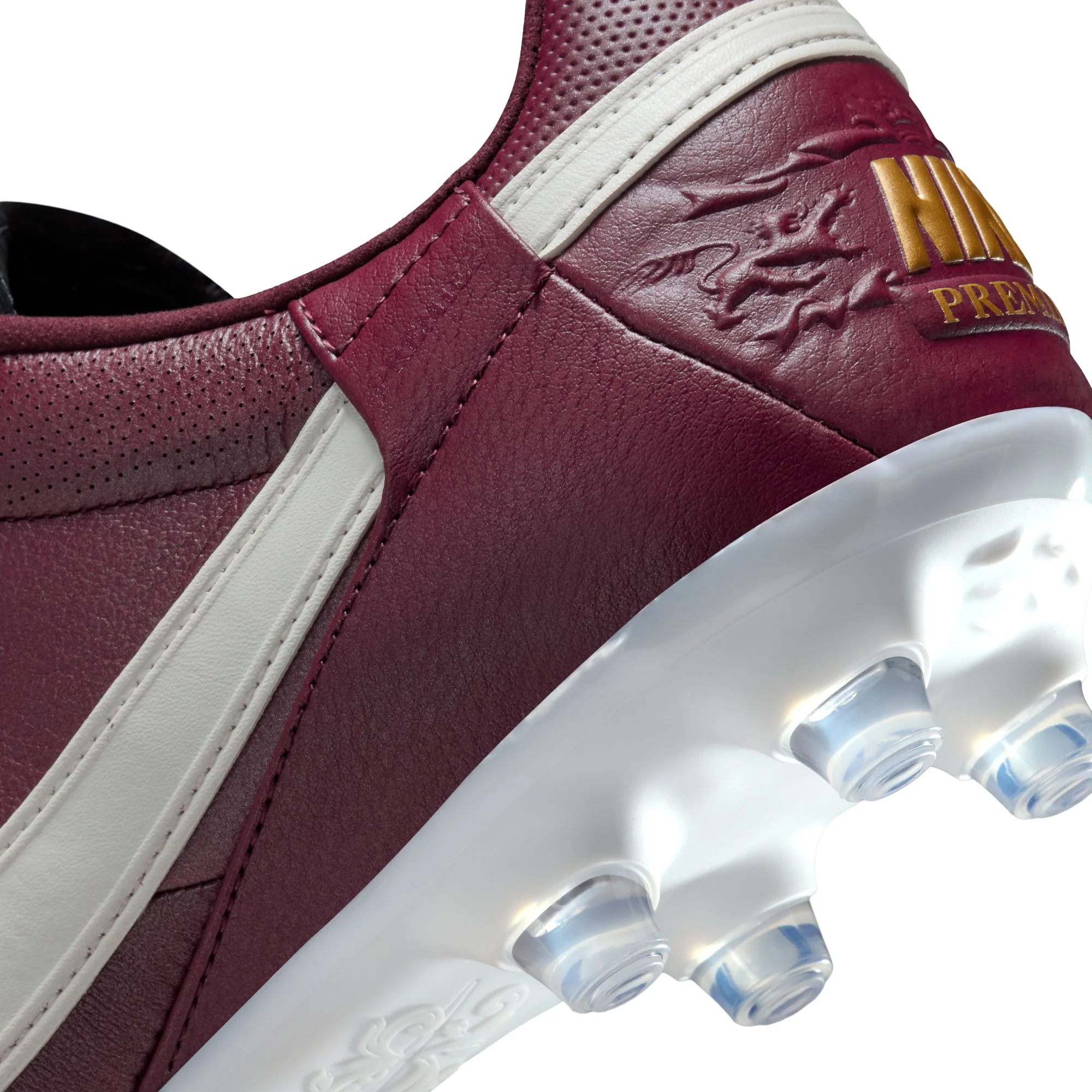 Nike Premier III FG Firm Ground Soccer Cleat - Merlot/Sail/Black - Image 9