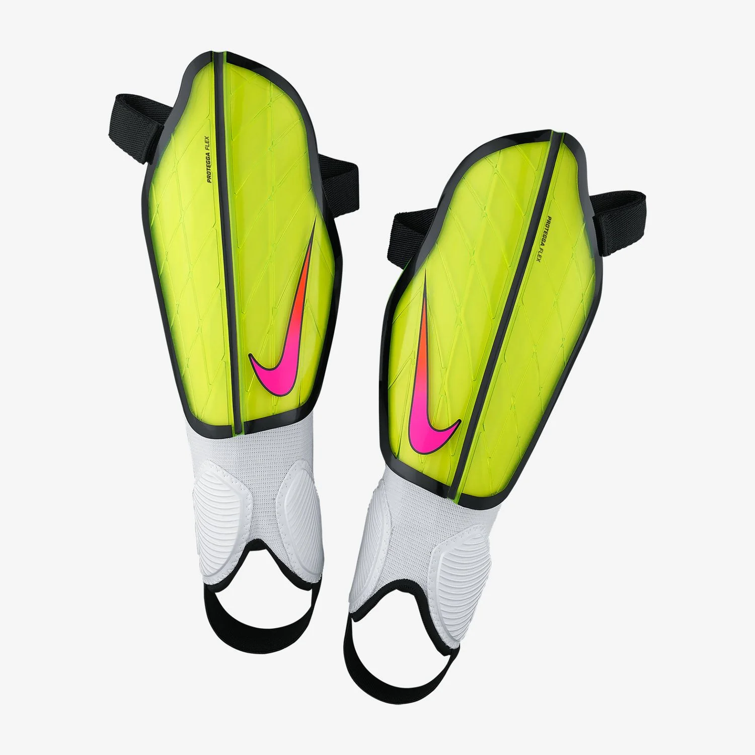 Nike Protegga Flex Shinguards - Volt/Black