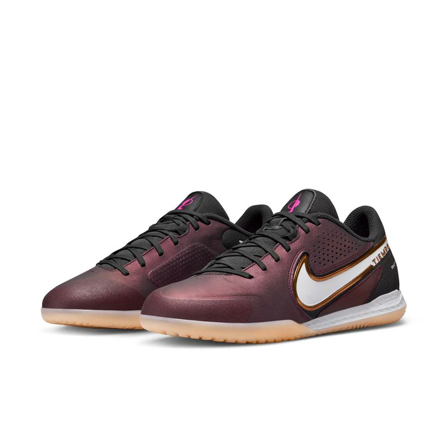 Nike React Legend 9 Pro Q IC Indoor Soccer Shoe - Space Purple/White - Image 4