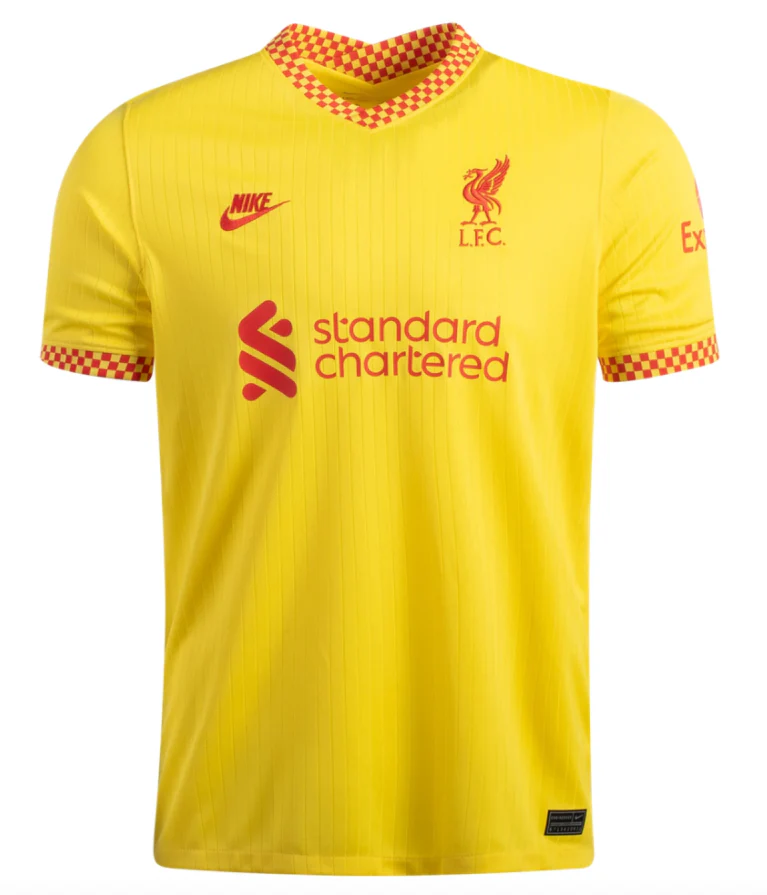 Nike Sadio Mane 2021-22 Liverpool REPLICA Third Jersey - MENS - Image 2