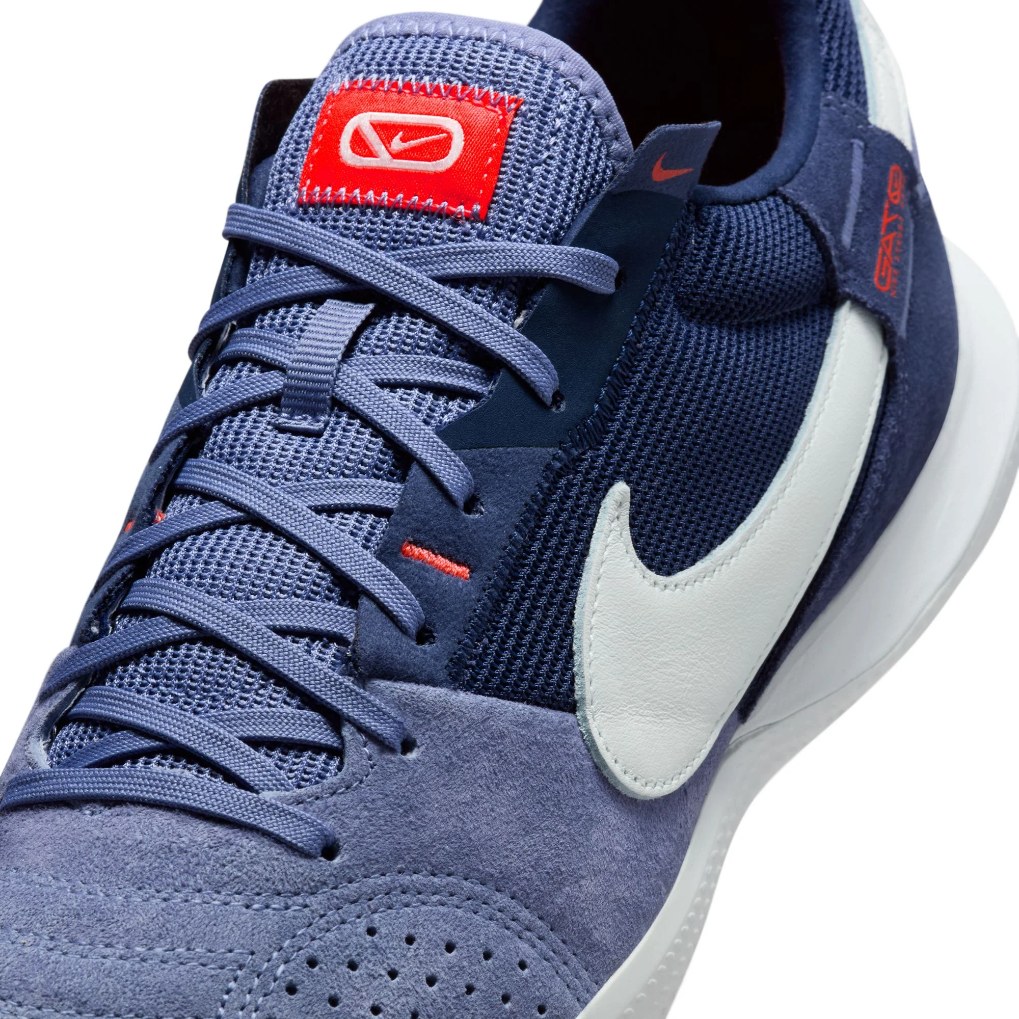 Nike Streetgato Indoor Soccer Shoes - Purple Slate/Summit White/ Sanded Purple - Image 7