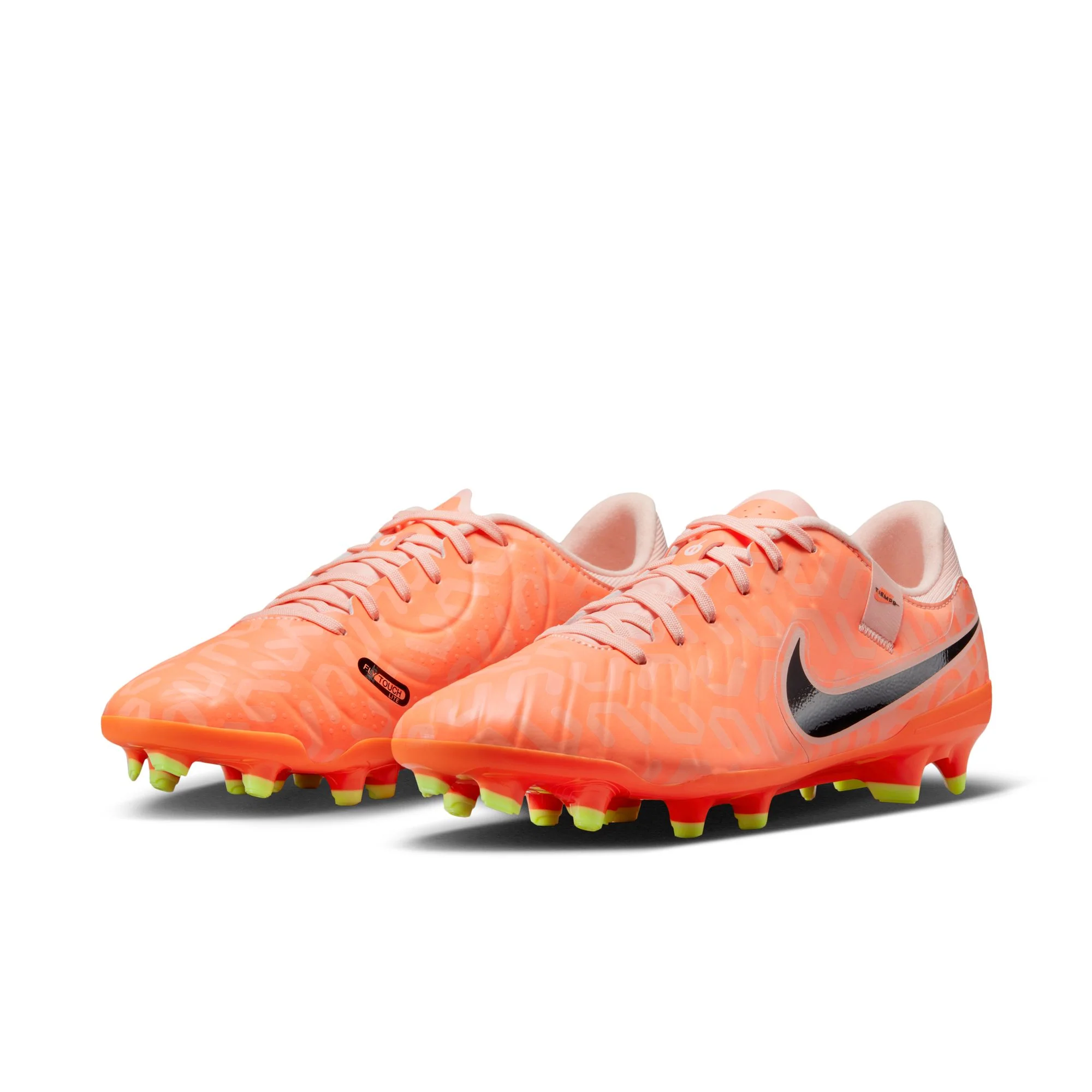 Nike Tiempo Legend 10 Academy FG/MG Soccer Cleat - Guava Ice/Black - Image 4