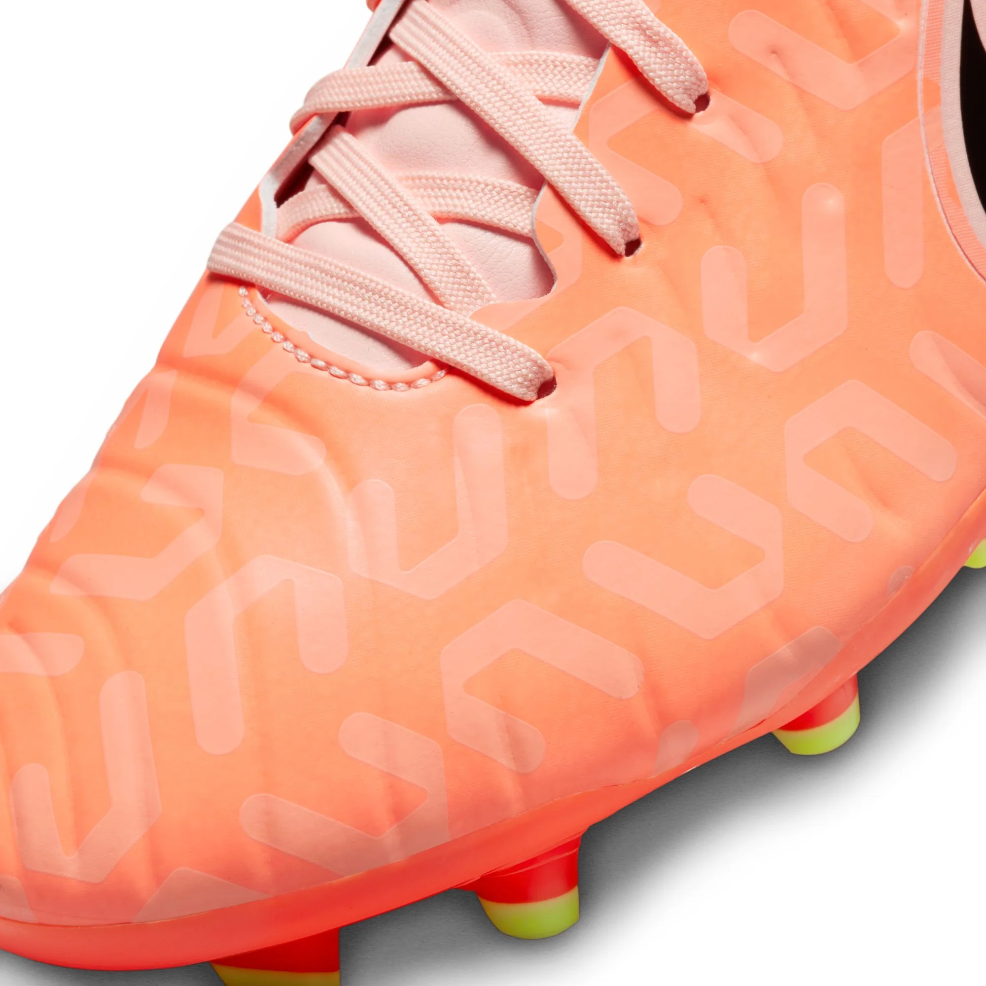 Nike Tiempo Legend 10 Academy FG/MG Soccer Cleat - Guava Ice/Black - Image 7