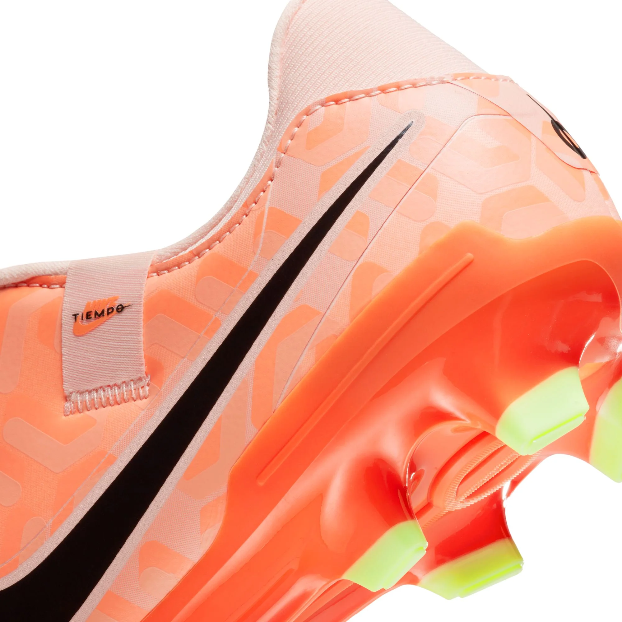 Nike Tiempo Legend 10 Academy FG/MG Soccer Cleat - Guava Ice/Black - Image 8