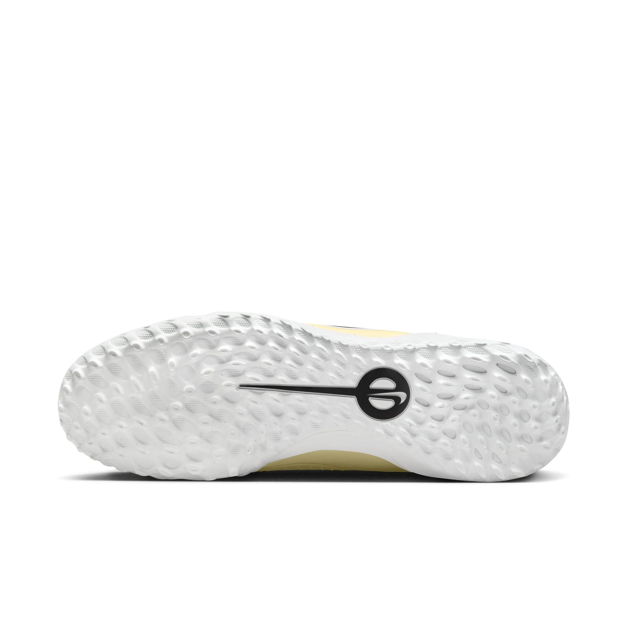 Nike Tiempo Legend 10 Academy TF Turf Soccer Cleat - Lemonade/Black - Image 6