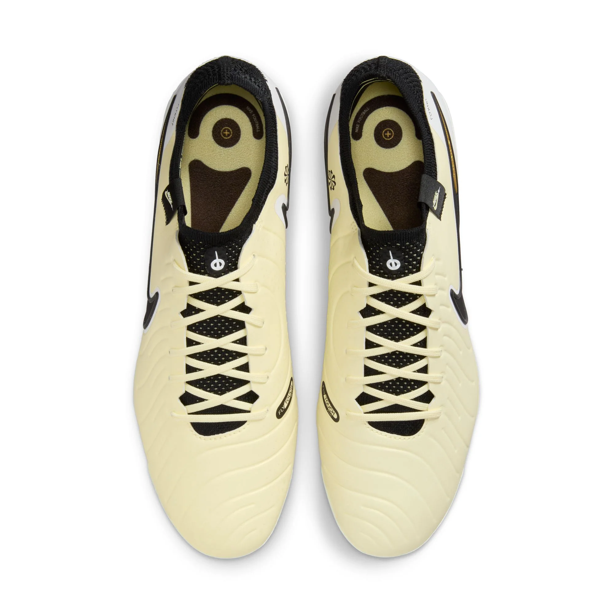 Nike Tiempo Legend 10 Elite FG Firm Ground Soccer Cleat - Lemonade/Black/Metallic Gold - Image 3