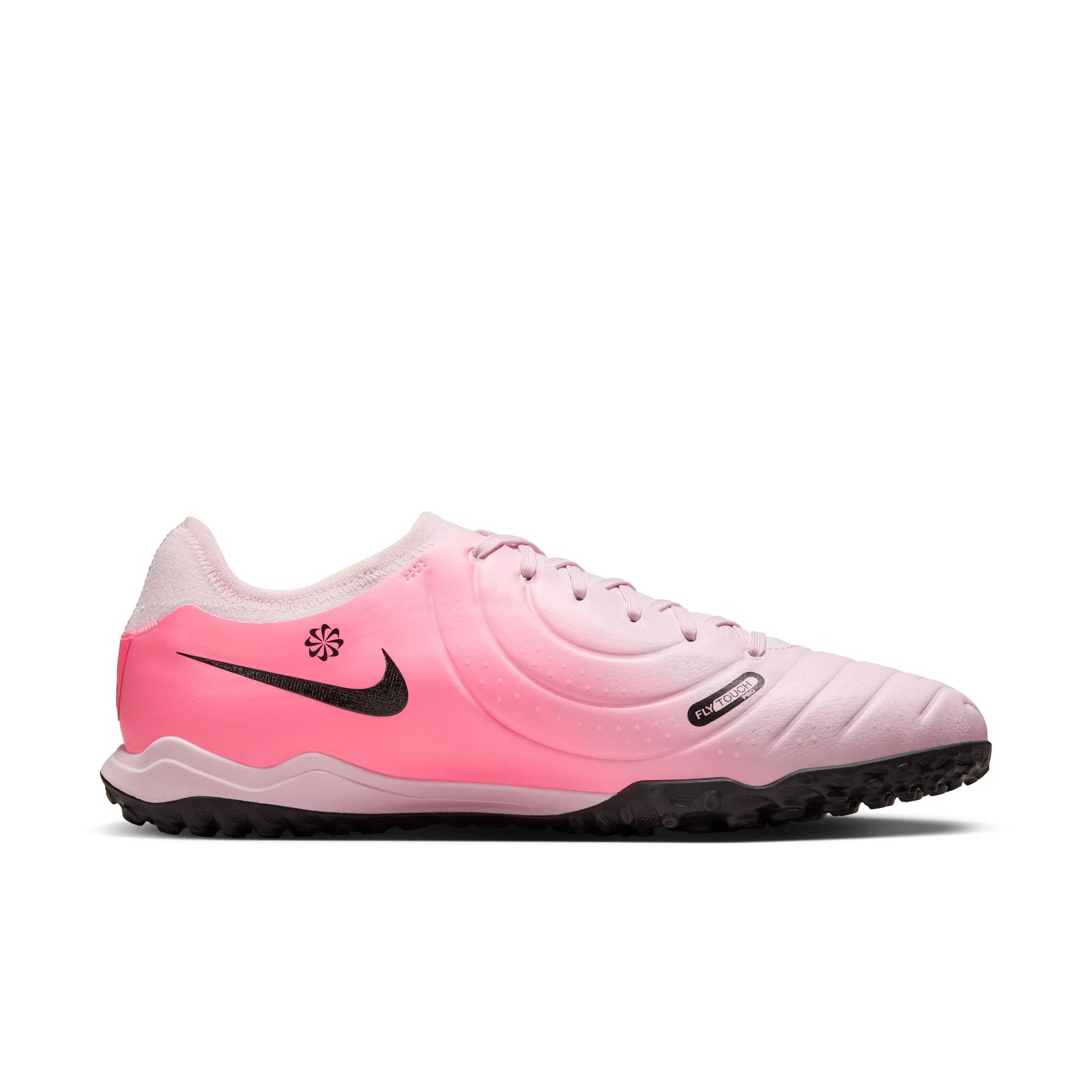 Nike Tiempo Legend 10 Pro TF Turf Soccer Cleats-  Pink Foam /Black - Image 2