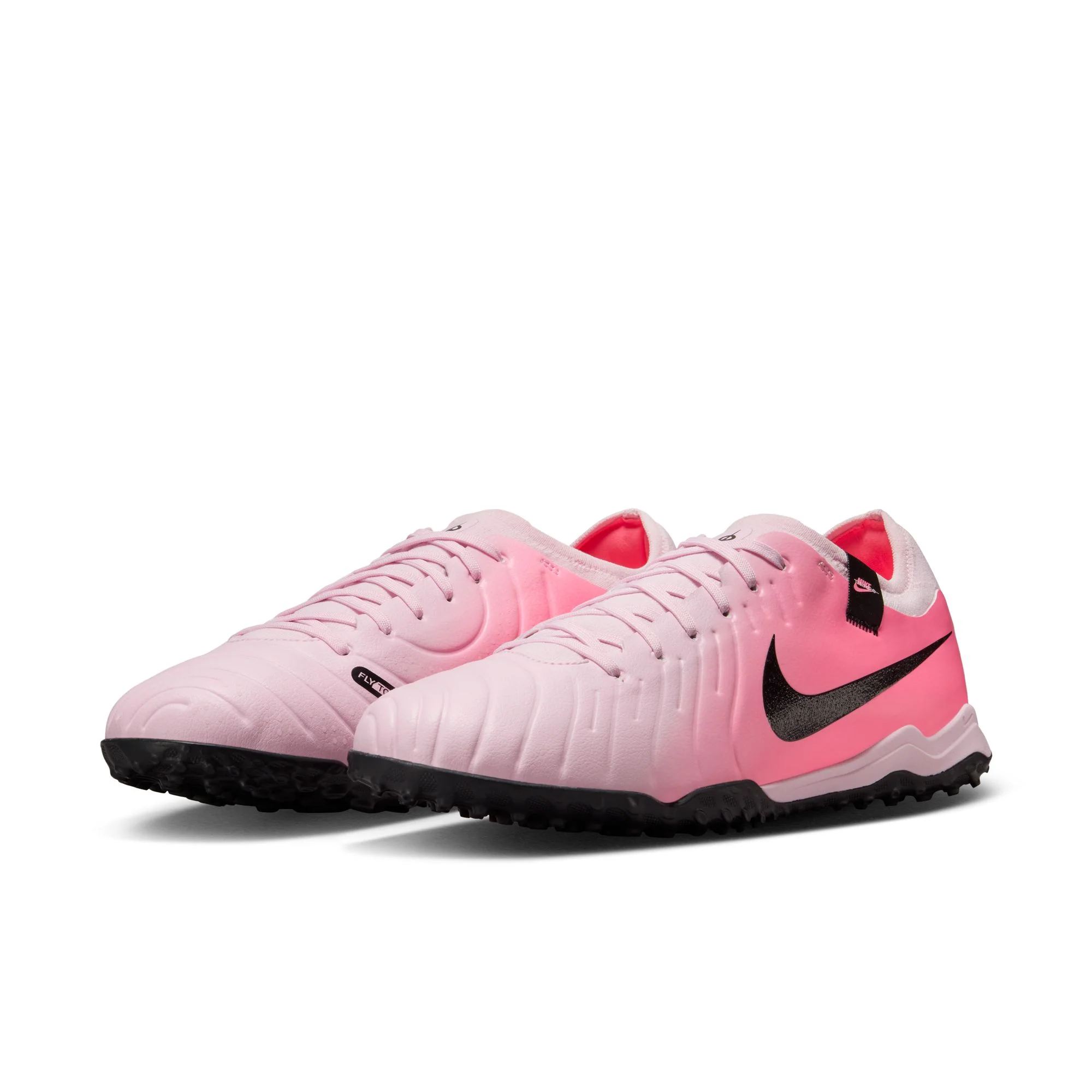 Nike Tiempo Legend 10 Pro TF Turf Soccer Cleats-  Pink Foam /Black - Image 4