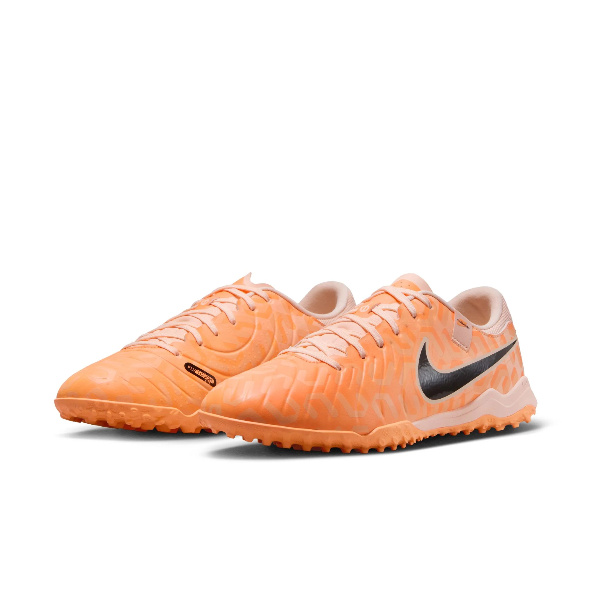 Nike Tiempo Legend 10 Academy TF Artificial Turf Soccer Shoe - Guava Ice/Black - Image 4