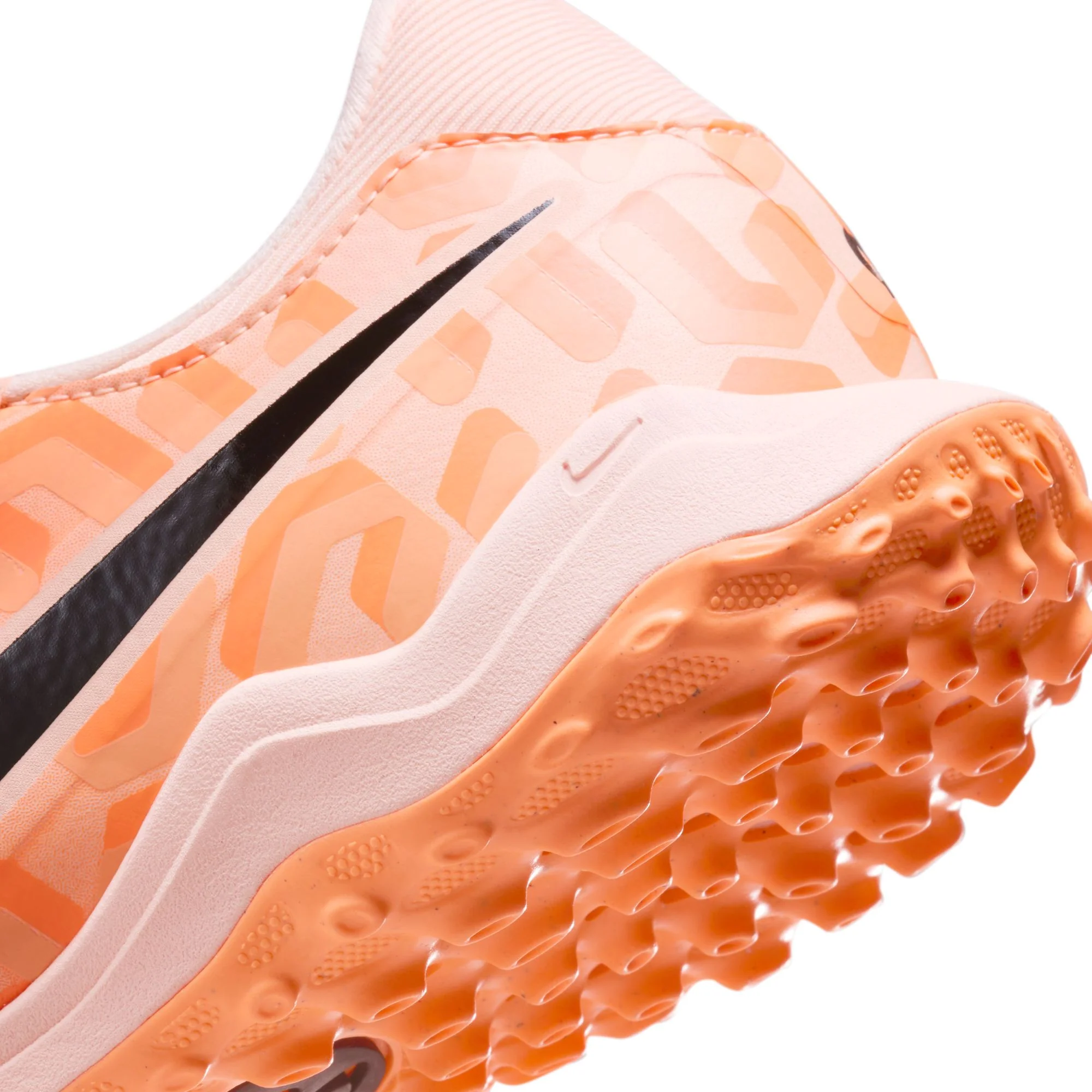 Nike Tiempo Legend 10 Academy TF Artificial Turf Soccer Shoe - Guava Ice/Black - Image 8