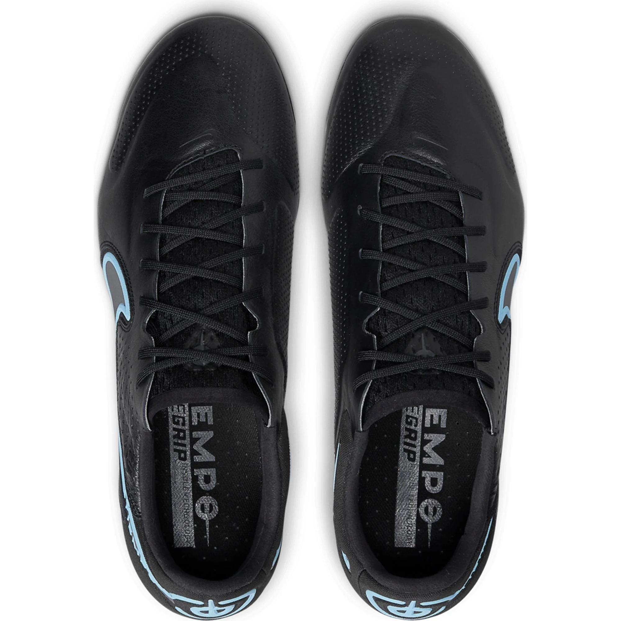 Nike Tiempo Legend 9 Elite FG Firm Ground Soccer Cleat -  Black/Black - Image 3