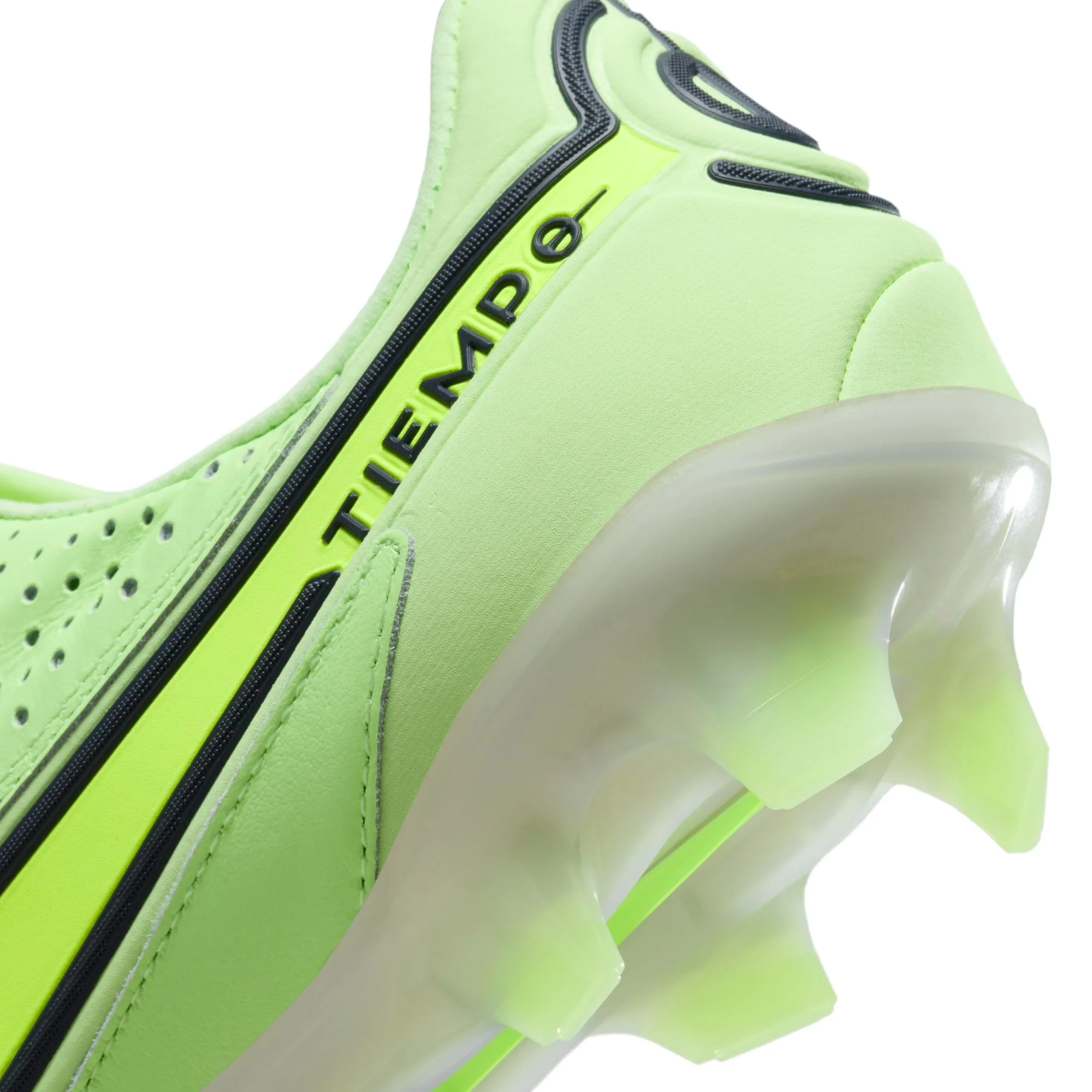 Nike Tiempo Legend 9 Elite FG Firm Ground Soccer Cleat - Yellow/White/Dark Grey - Image 10