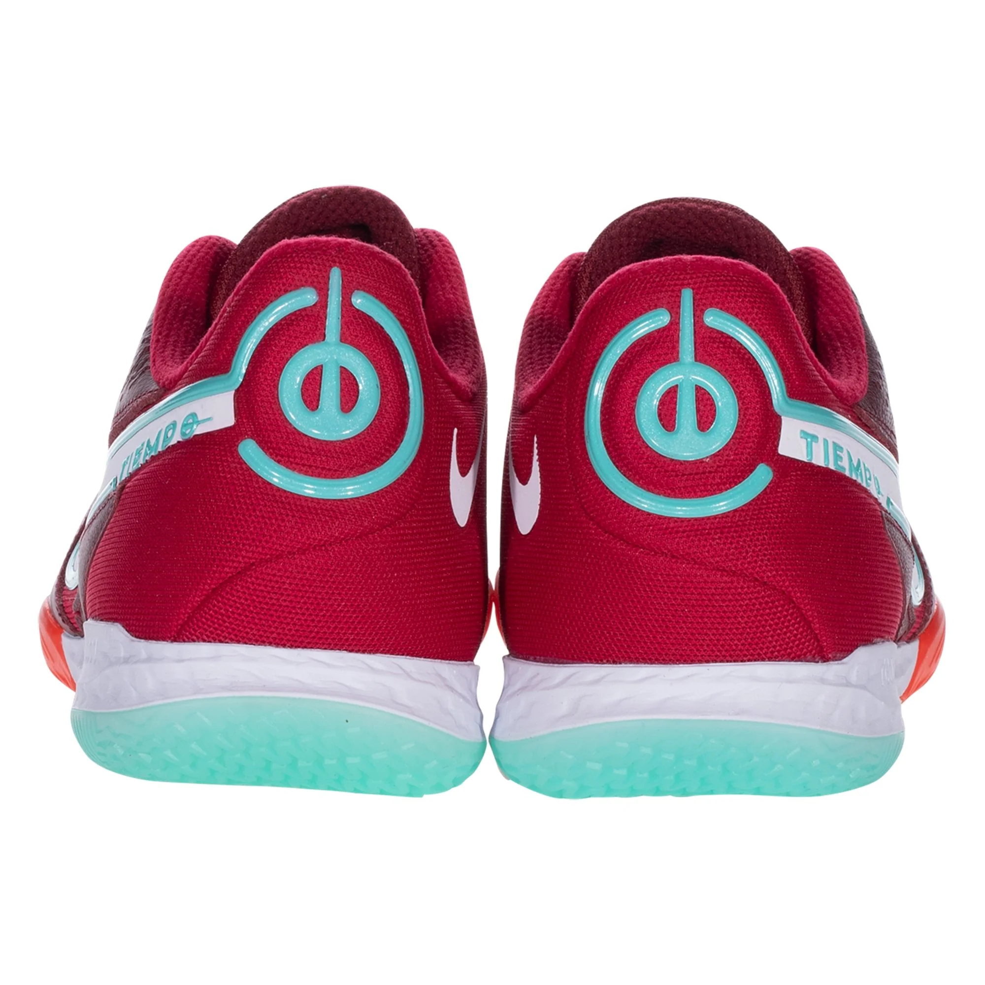 Nike React Legend 9 Pro IC Indoor Soccer Shoe - Team Red/White/Mystic Hibiscus/Bright Crimson/Dynamic Turquoise - Image 6