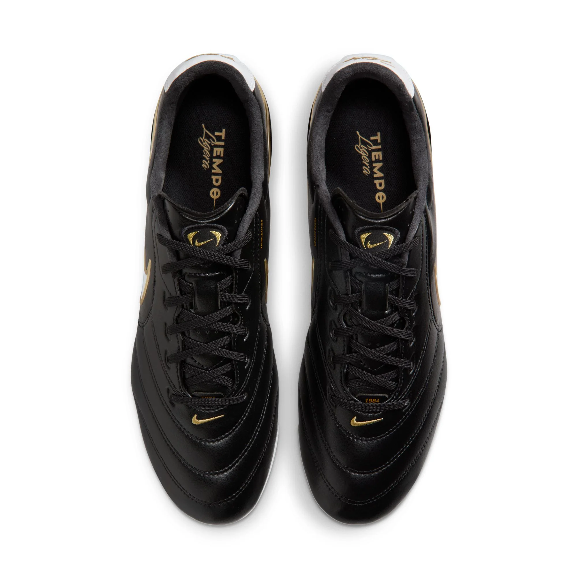 Nike Tiempo Ligera Pro FG Firm Ground Soccer Cleats- Black/White - Image 3