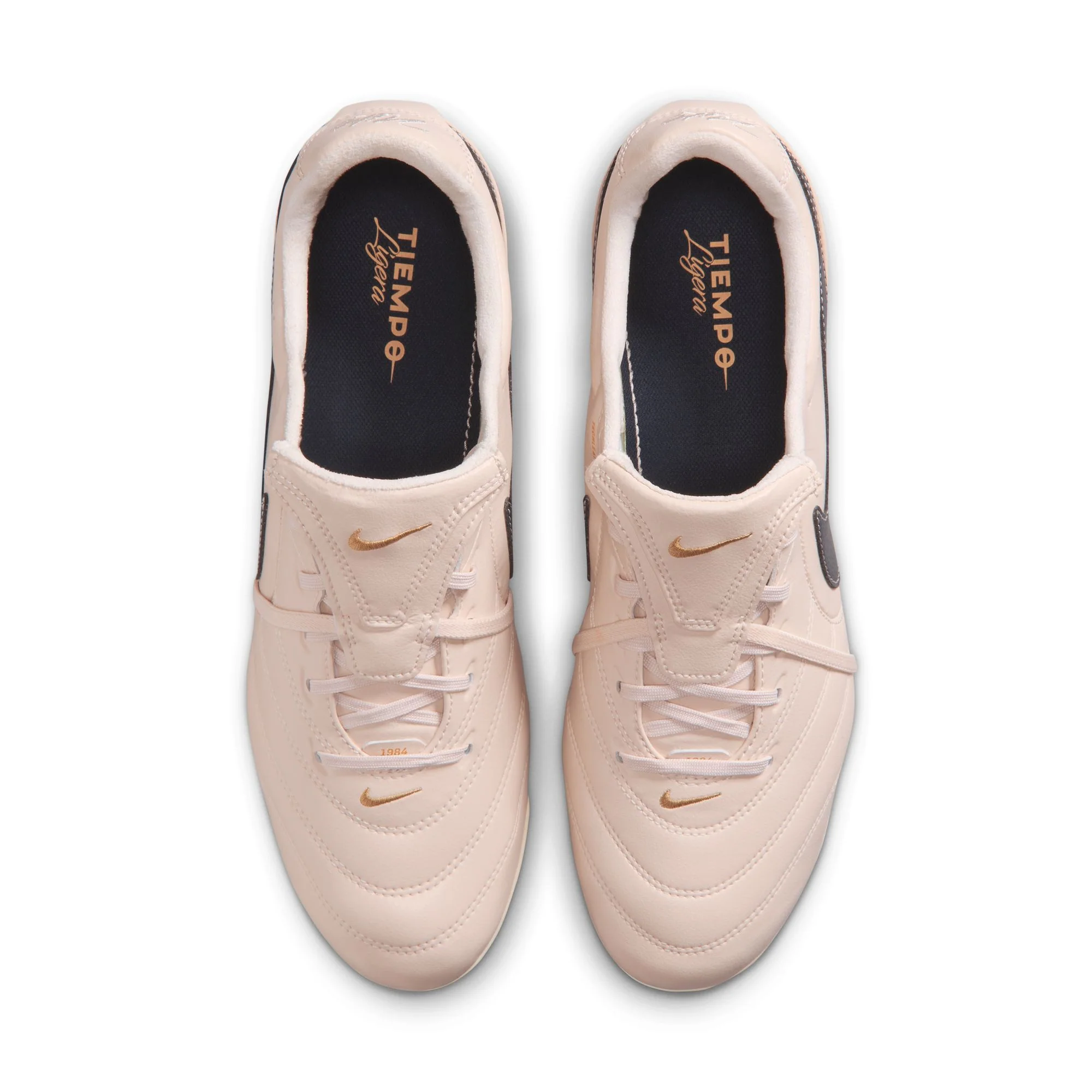 Nike Tiempo Ligera Pro FG Firm Ground Soccer Cleats- Pearl White/Dark Obsidian - Image 3