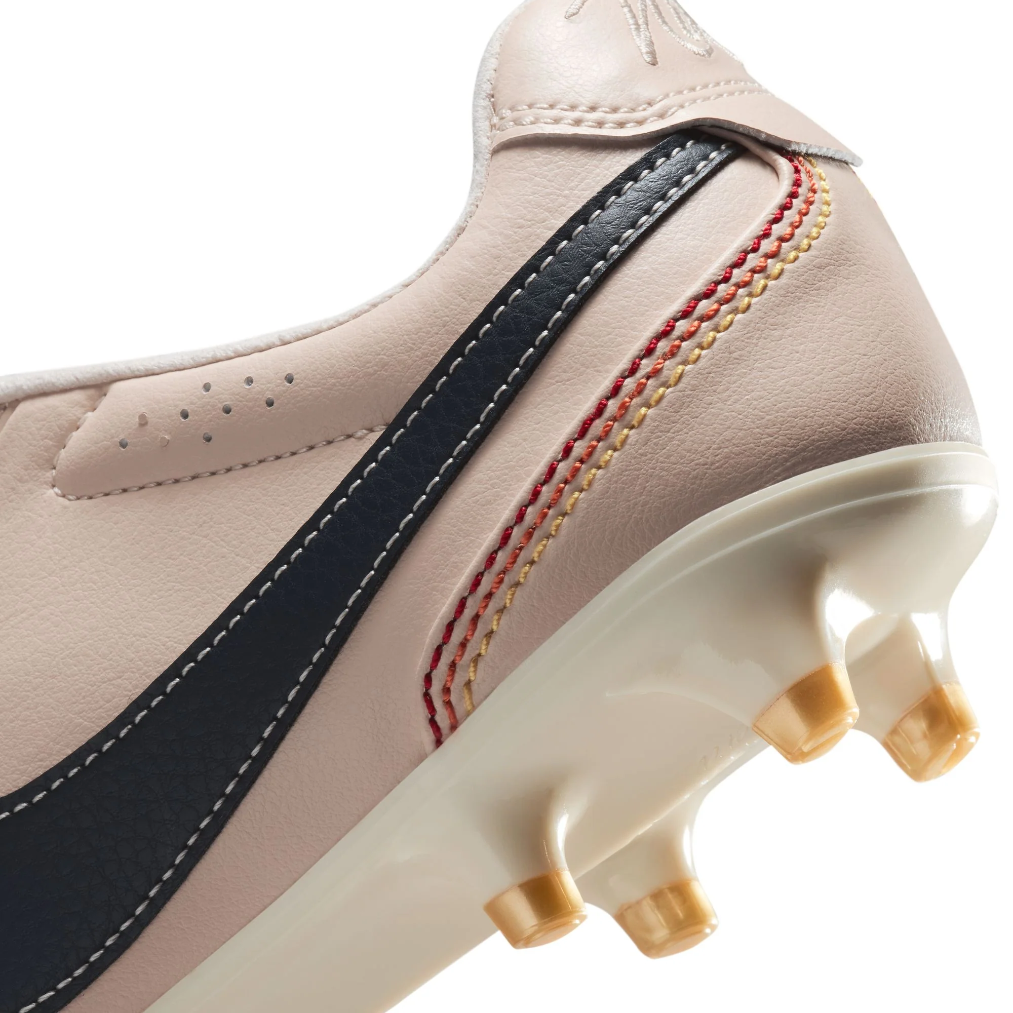 Nike Tiempo Ligera Pro FG Firm Ground Soccer Cleats- Pearl White/Dark Obsidian - Image 8