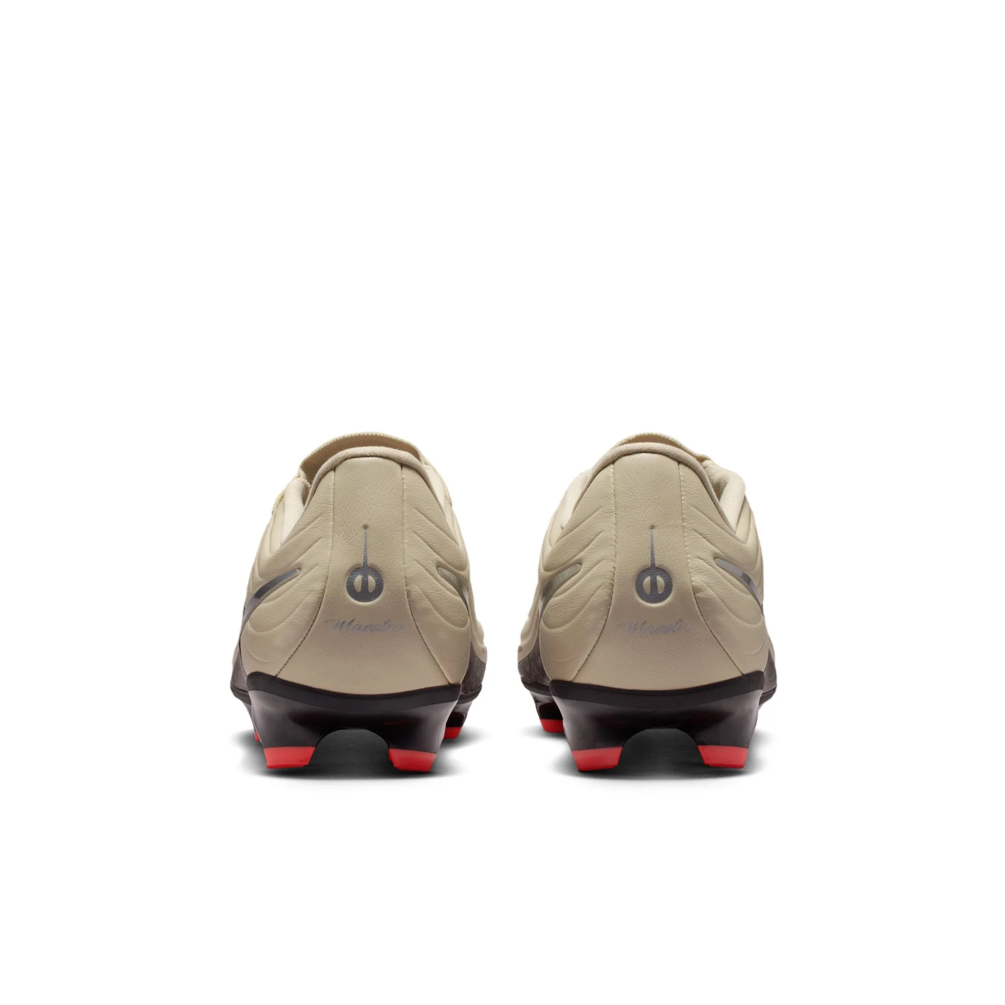 Nike Tiempo Maestro Academy FG Firm Ground Soccer Cleat - Fossil/Metallic Silver/Burgundy Crush - Image 5