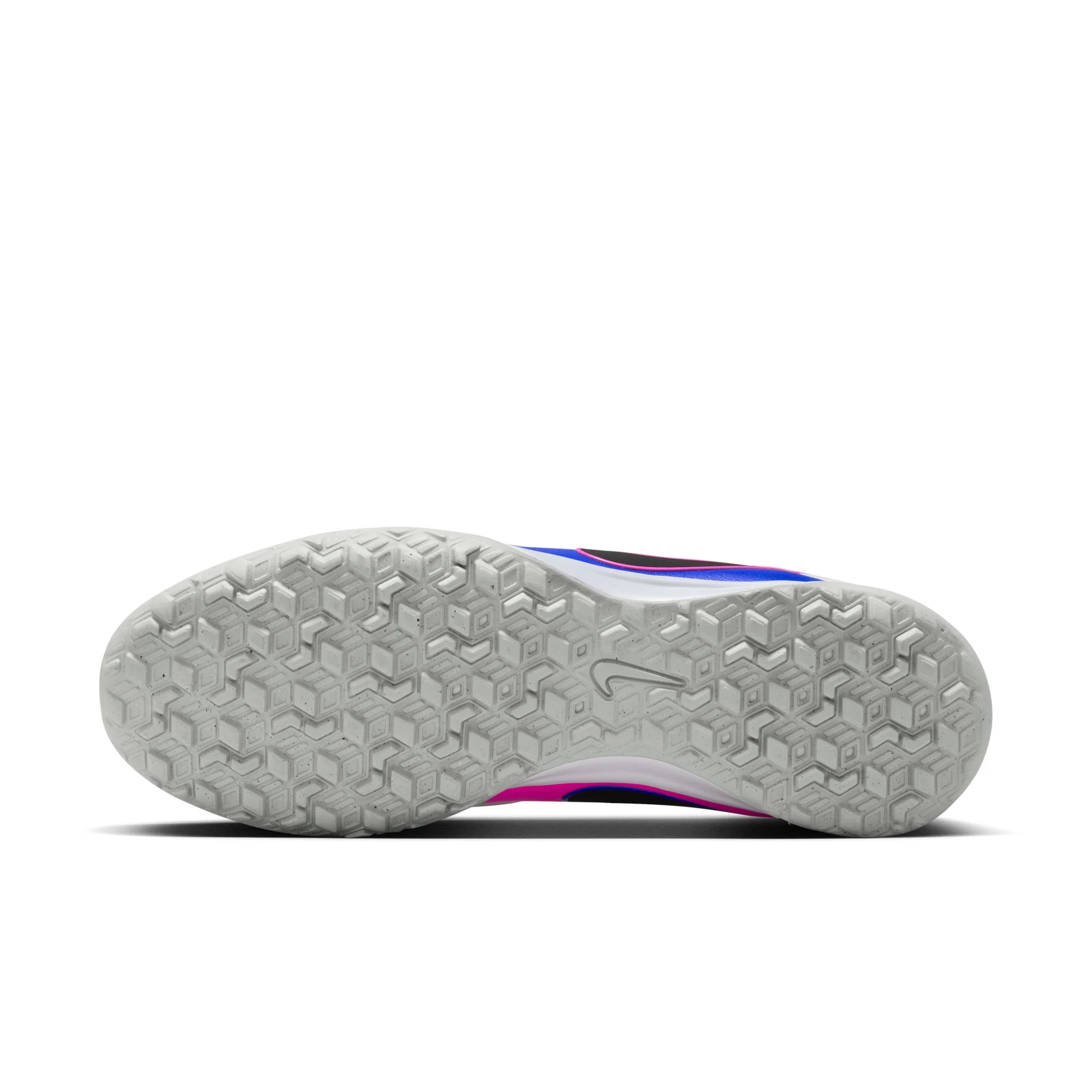 Nike Tiempo Maestro Academy TF Turf Soccer Cleat - White/Black/Racer Blue/Pink Blast - Image 6