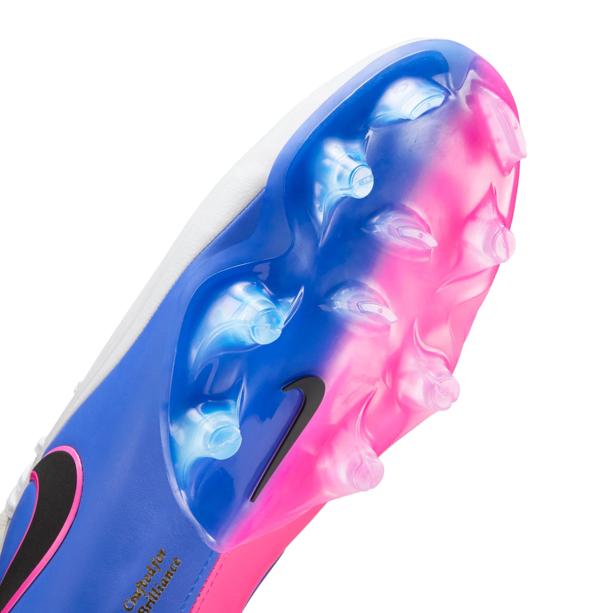 Nike Tiempo Maestro Elite FG Firm Ground Soccer Cleats- White/Black/Racer Blue/Pink Blast - Image 10