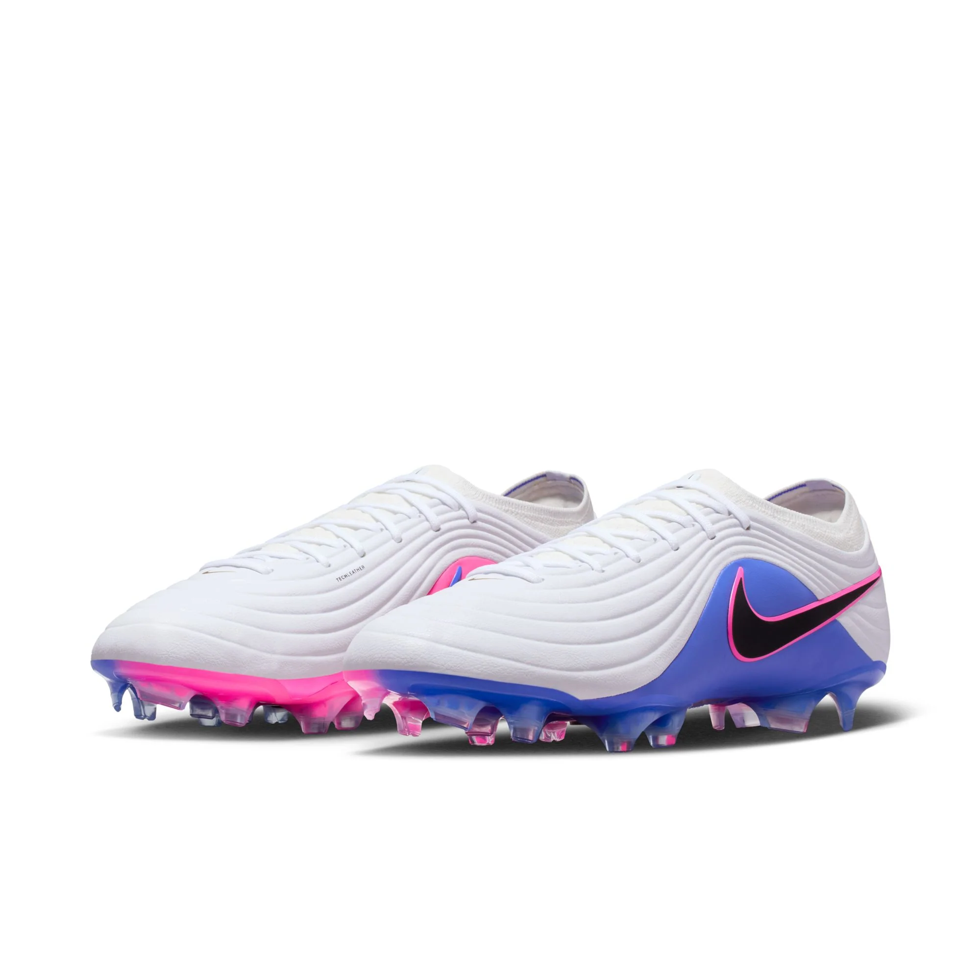 Nike Tiempo Maestro Elite FG Firm Ground Soccer Cleats- White/Black/Racer Blue/Pink Blast - Image 4