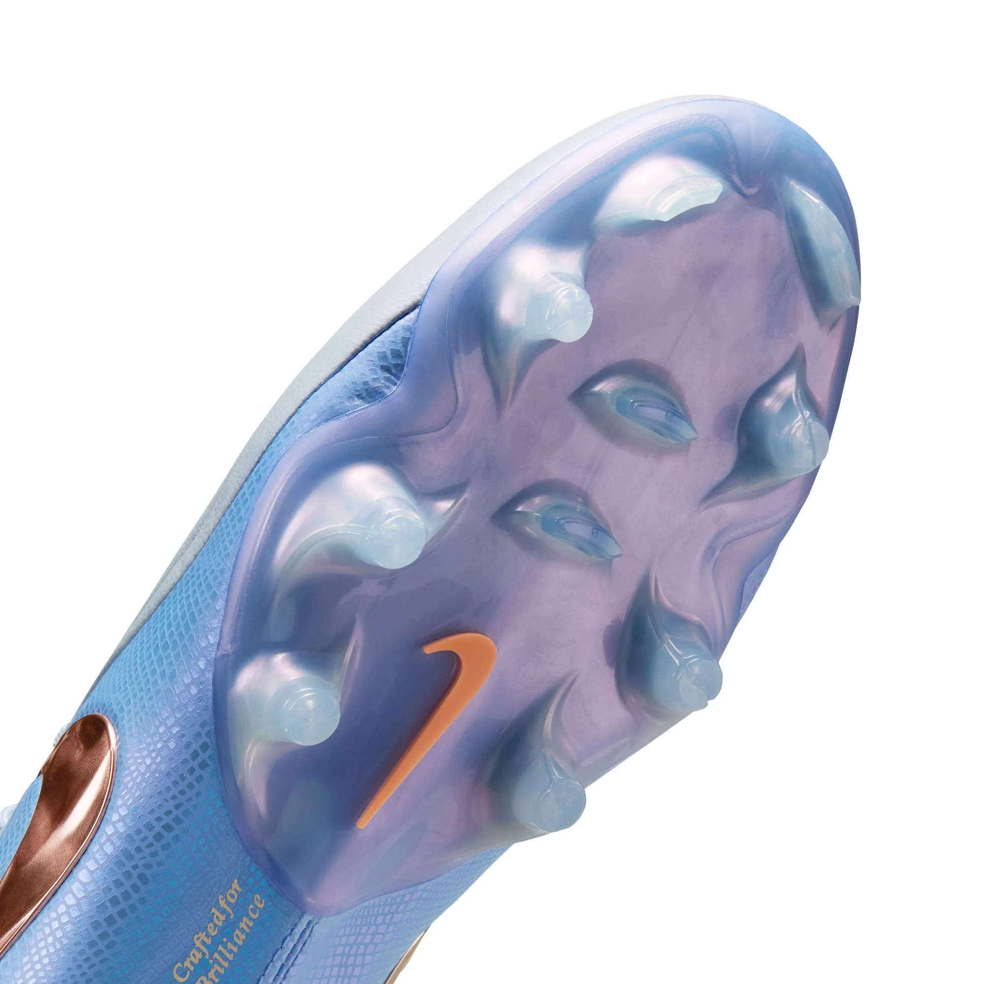 Nike Tiempo Maestro Elite LV8 FG Firm Ground Soccer Cleats-  Ghost/Crimson Tint/Royal Pulse - Image 10