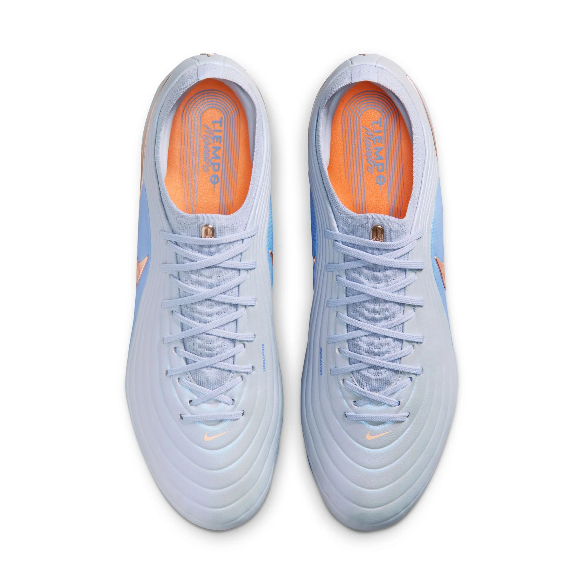 Nike Tiempo Maestro Elite LV8 FG Firm Ground Soccer Cleats-  Ghost/Crimson Tint/Royal Pulse - Image 3