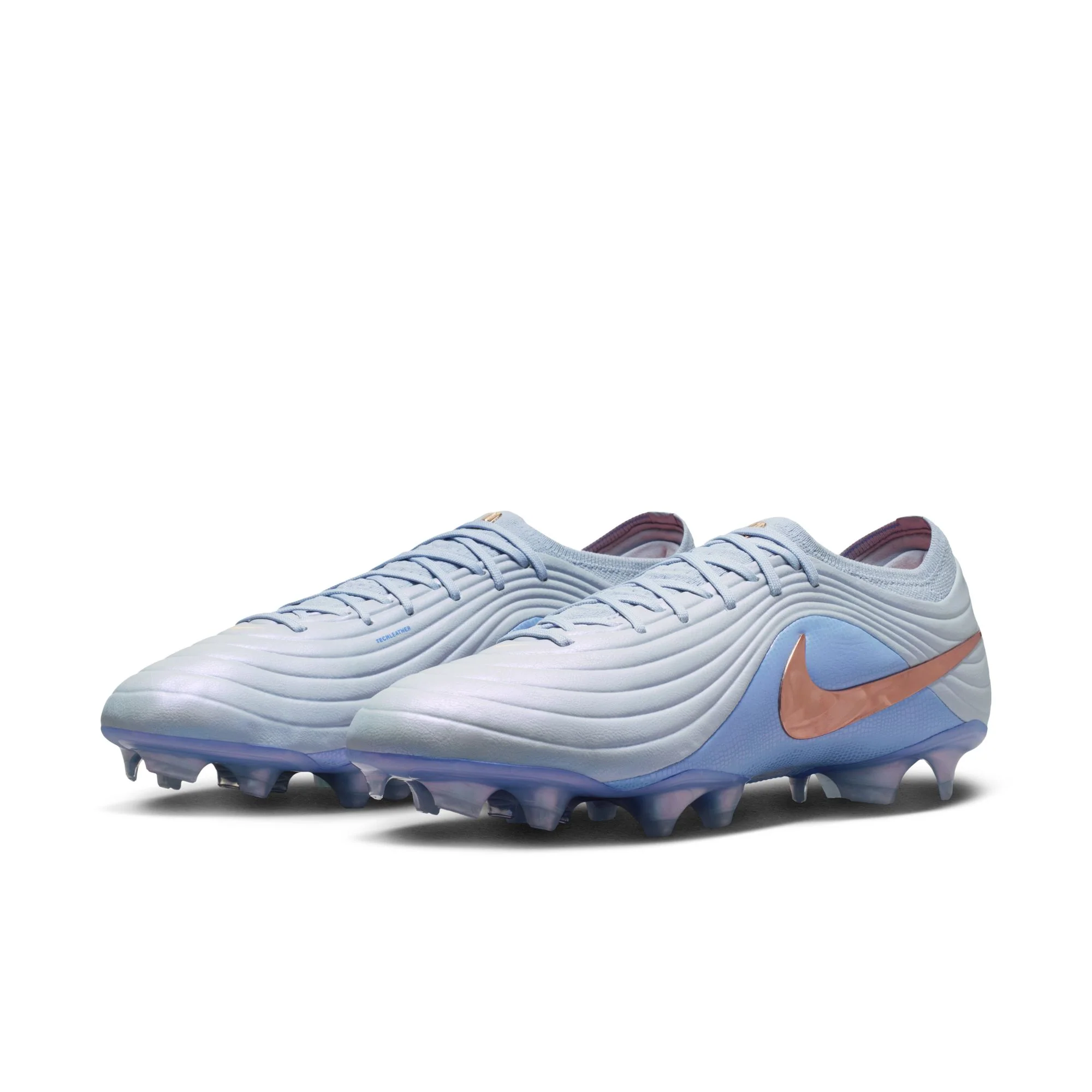 Nike Tiempo Maestro Elite LV8 FG Firm Ground Soccer Cleats-  Ghost/Crimson Tint/Royal Pulse - Image 4