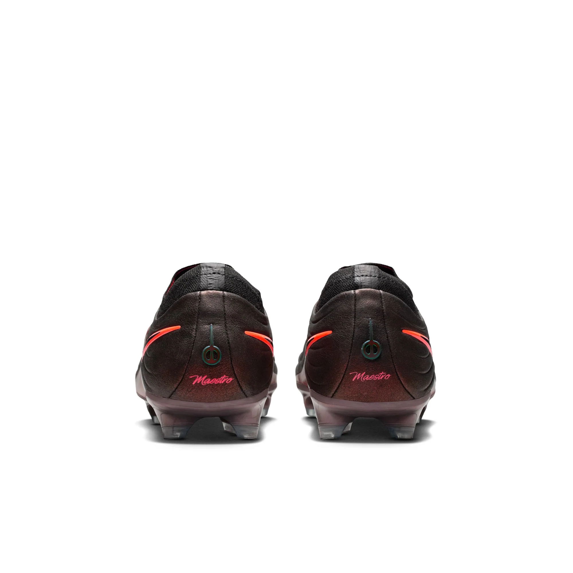Nike Tiempo Maestro Elite LV8 FG Firm Ground Soccer Cleats-  Black/Laser Orange/Hyper Crimson - Image 5