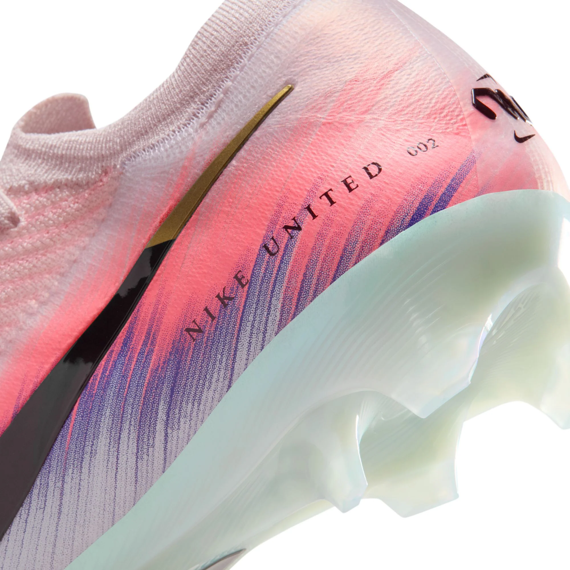 Nike United Mercurial Vapor 16 Elite FG Firm Ground Soccer Cleats- Silt Red/Racer Blue - Image 8