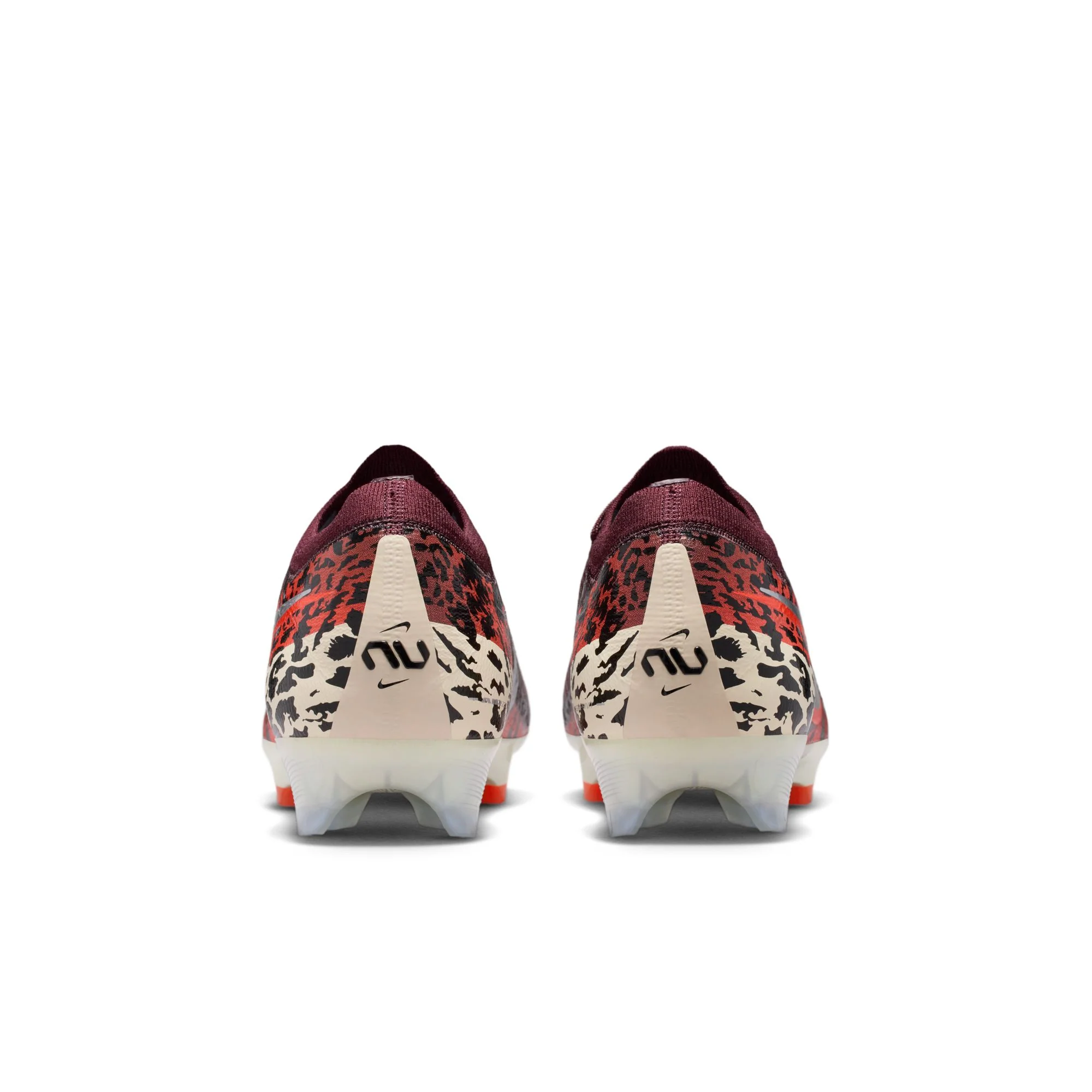 Nike United Vapor 16 Elite Firm-Ground Low-Top Soccer Cleats- Burgundy Crush/Metallic Silver - Image 5