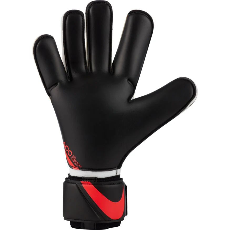 Nike Vapor Grip III Goalkeeper Gloves - White/Black/Crimson - Image 3