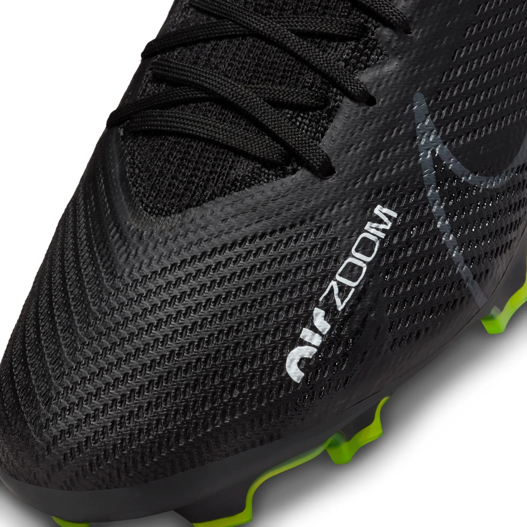Nike Zoom Mercurial Superfly 9 Pro FG Firm Ground Soccer Cleats - Black/Summit White/Volt/Dark Smoke Grey - Image 7