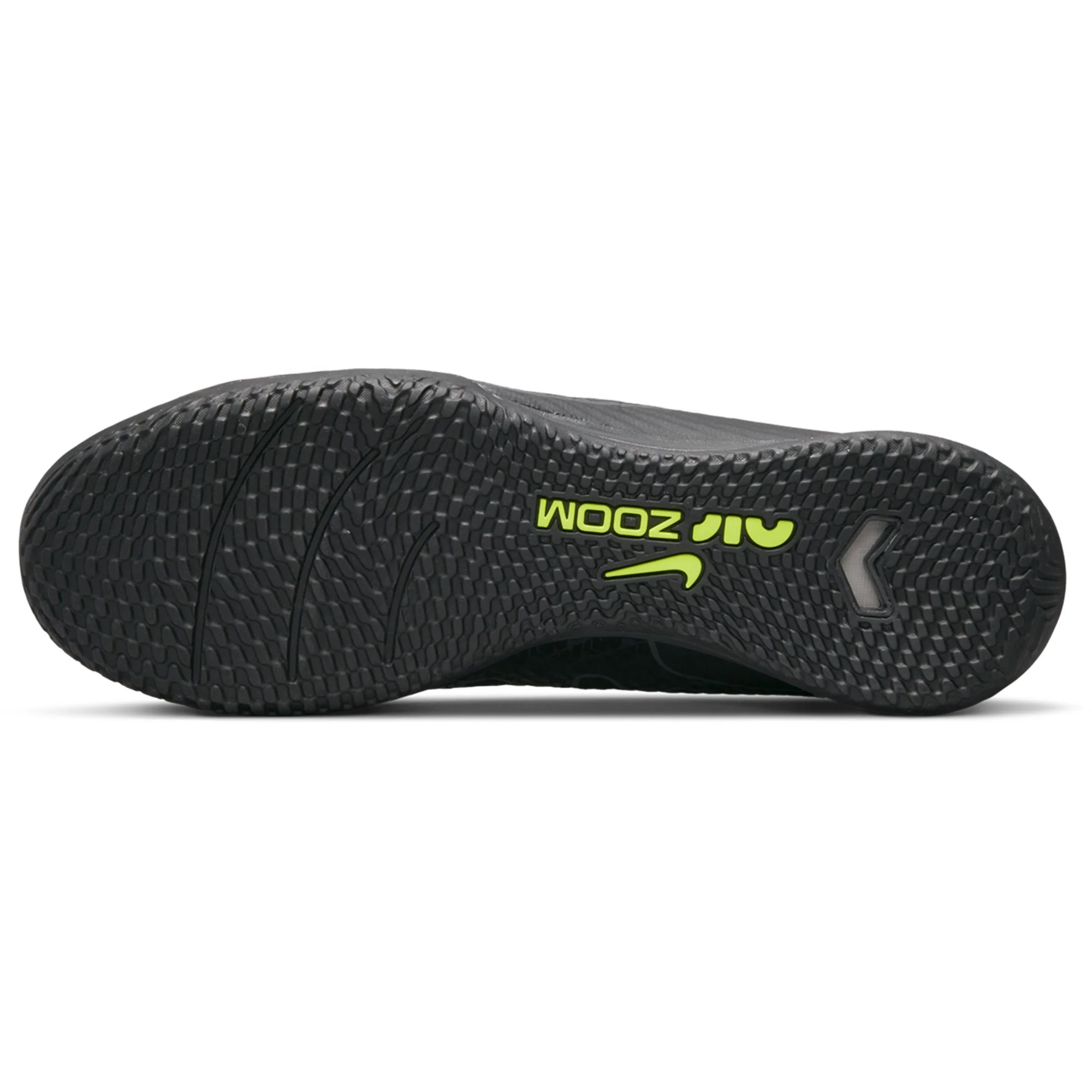 Nike Zoom Mercurial Vapor 15 Academy IC Indoor Soccer Shoes - Black/DarkSmokeGrey/SummitWhite/Volt - Image 6