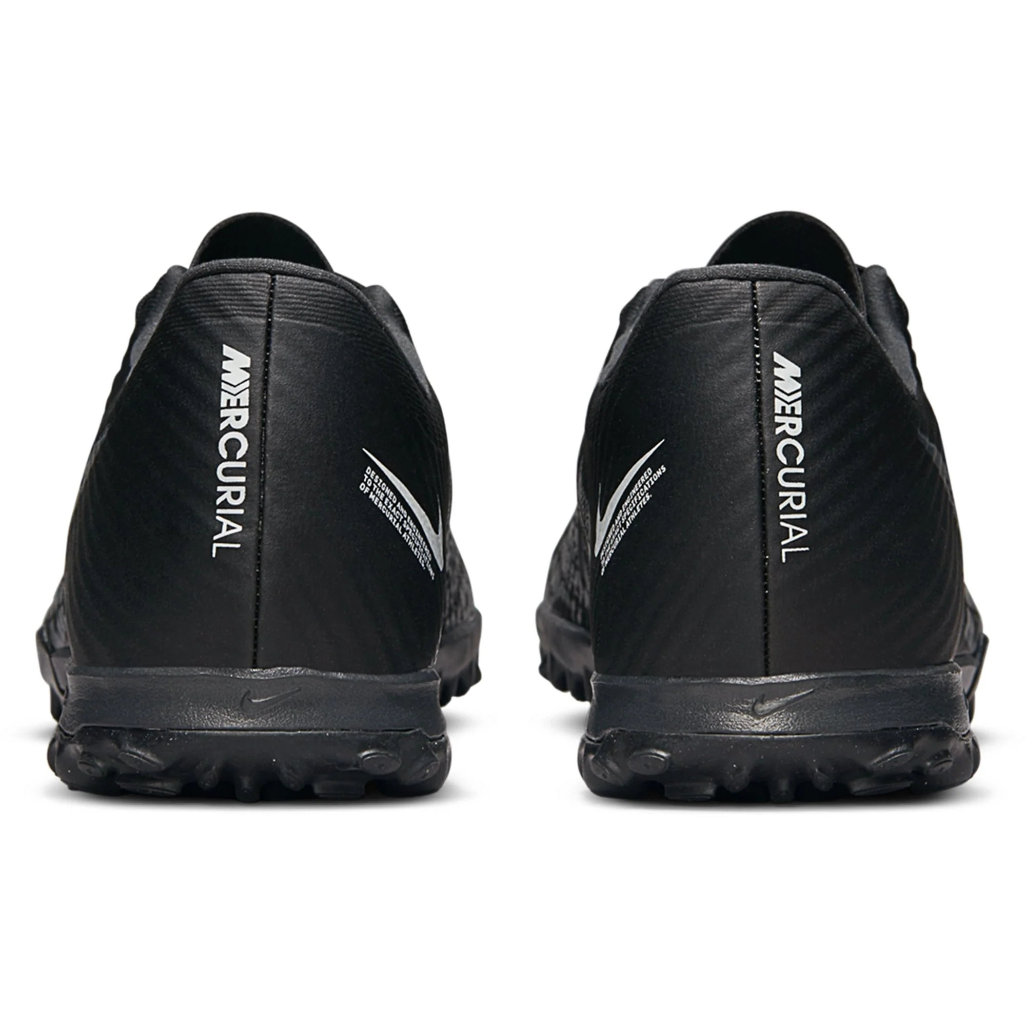 Nike Zoom Mercurial Vapor 15 Academy TF Turf Soccer Shoes - Black/SmokeGrey/SummitWhite/Volt - Image 5