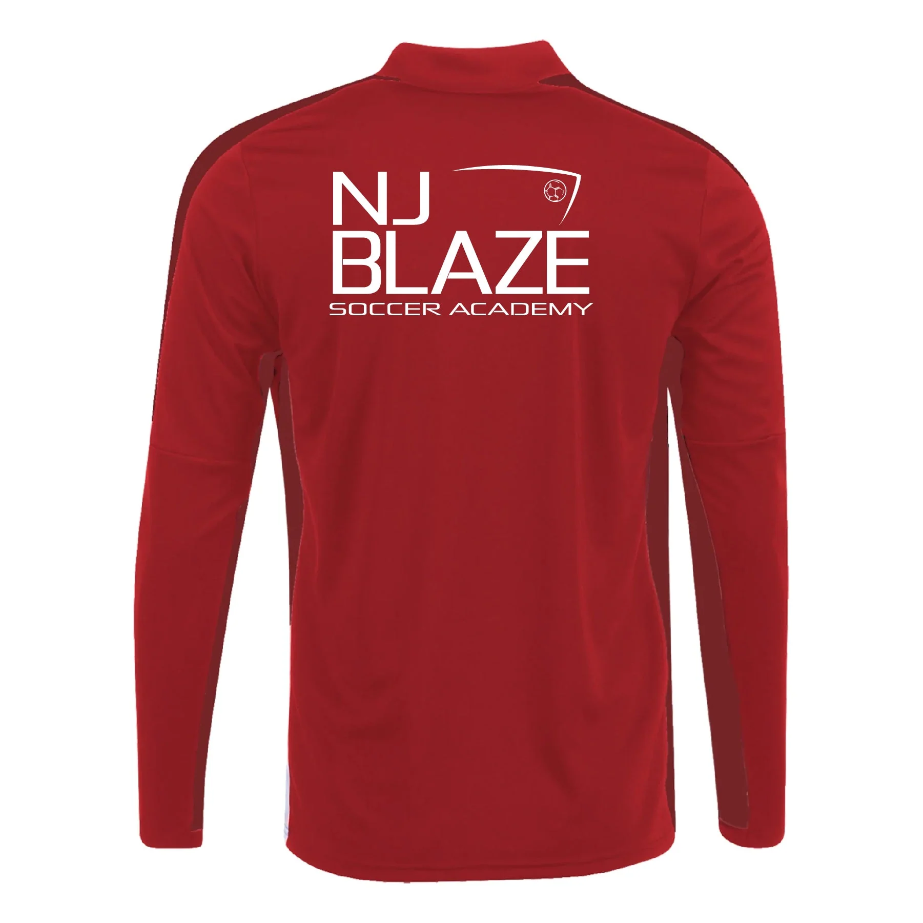 NJ Blaze Nike Academy 23 Drill Top Red - Image 2