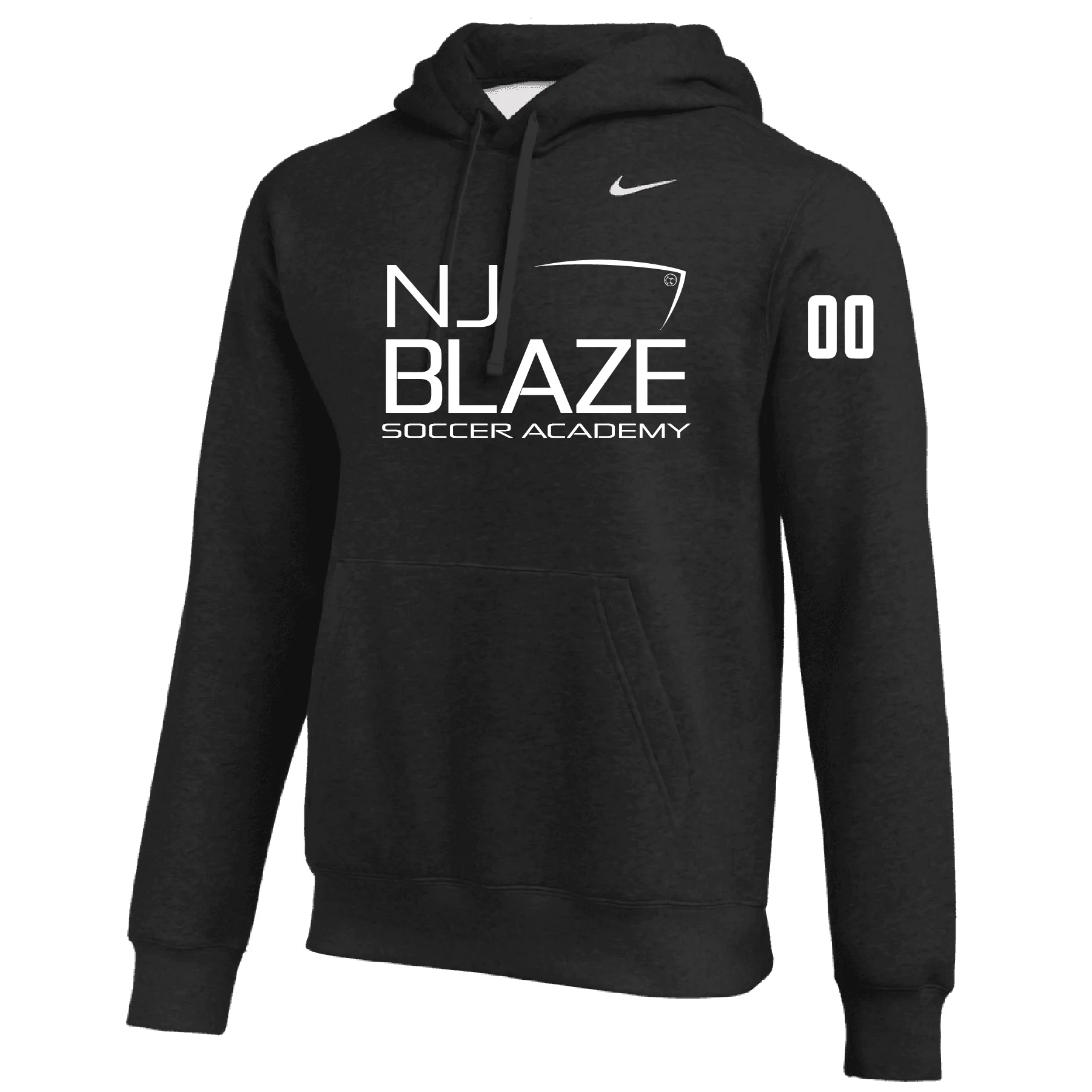 NJ Blaze Nike Club Hoodie Black