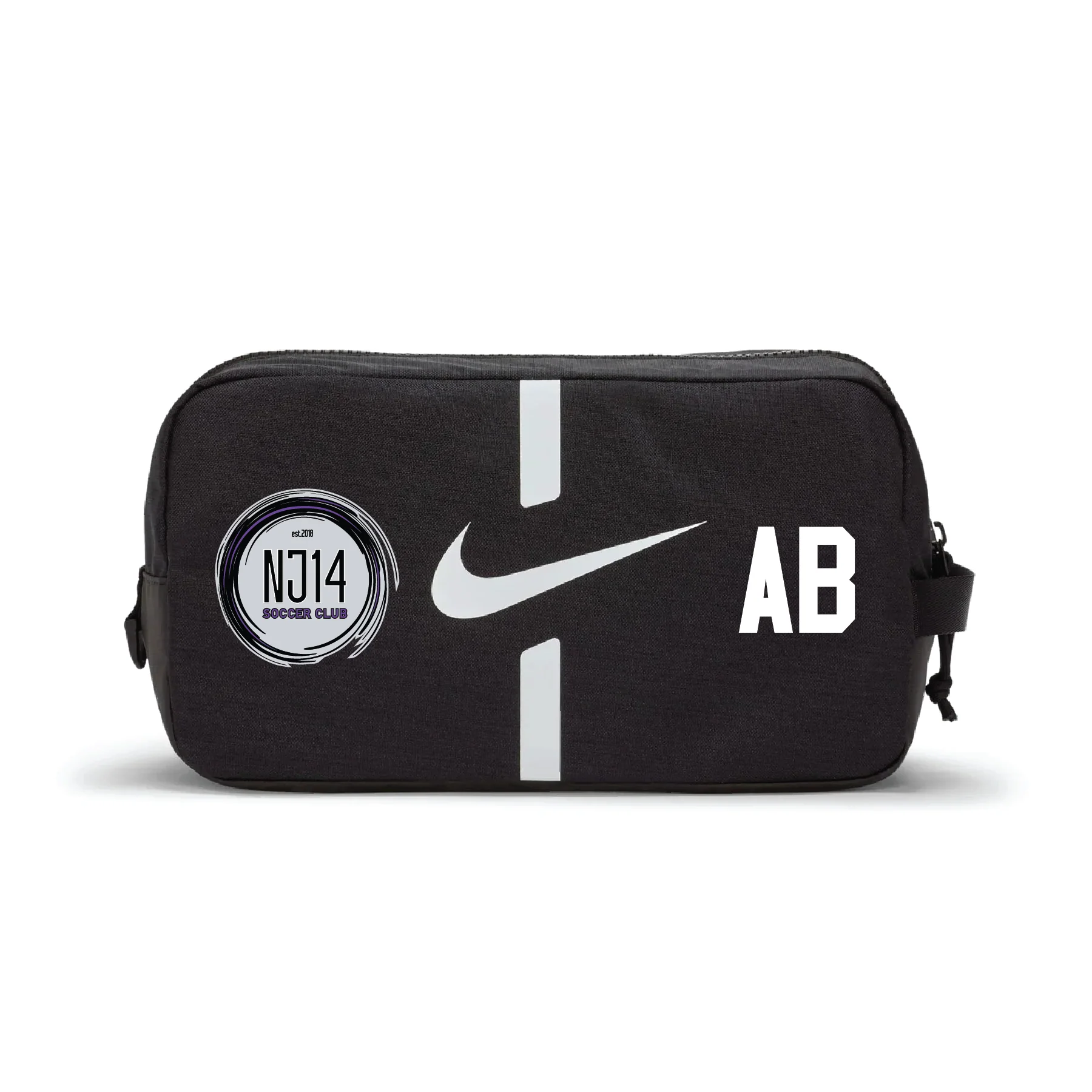 NJ14 Nike Shoe Bag Black