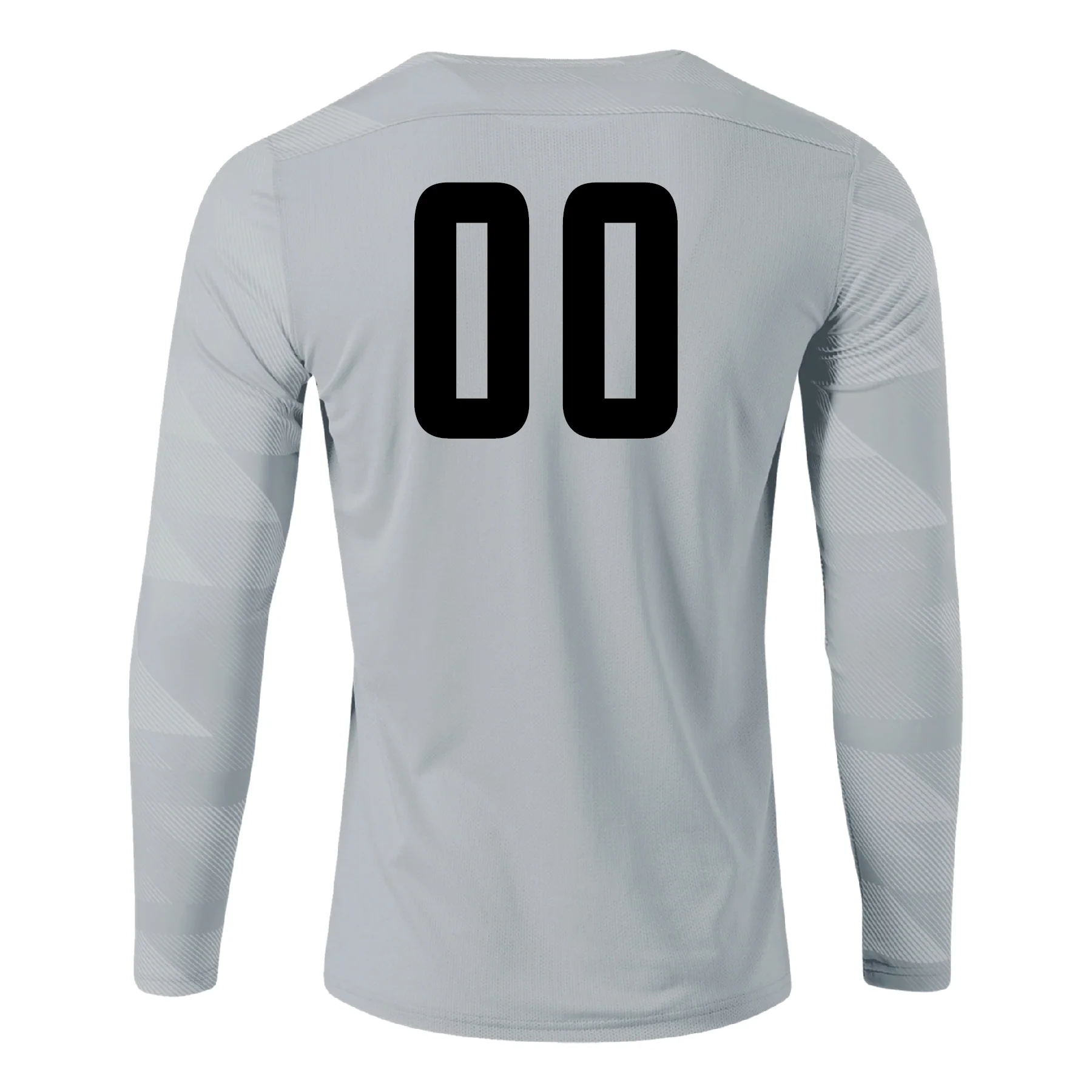 North Fork United Soccer Club Nike LS Park IV Goalkeeper Jersey Grey - Image 2