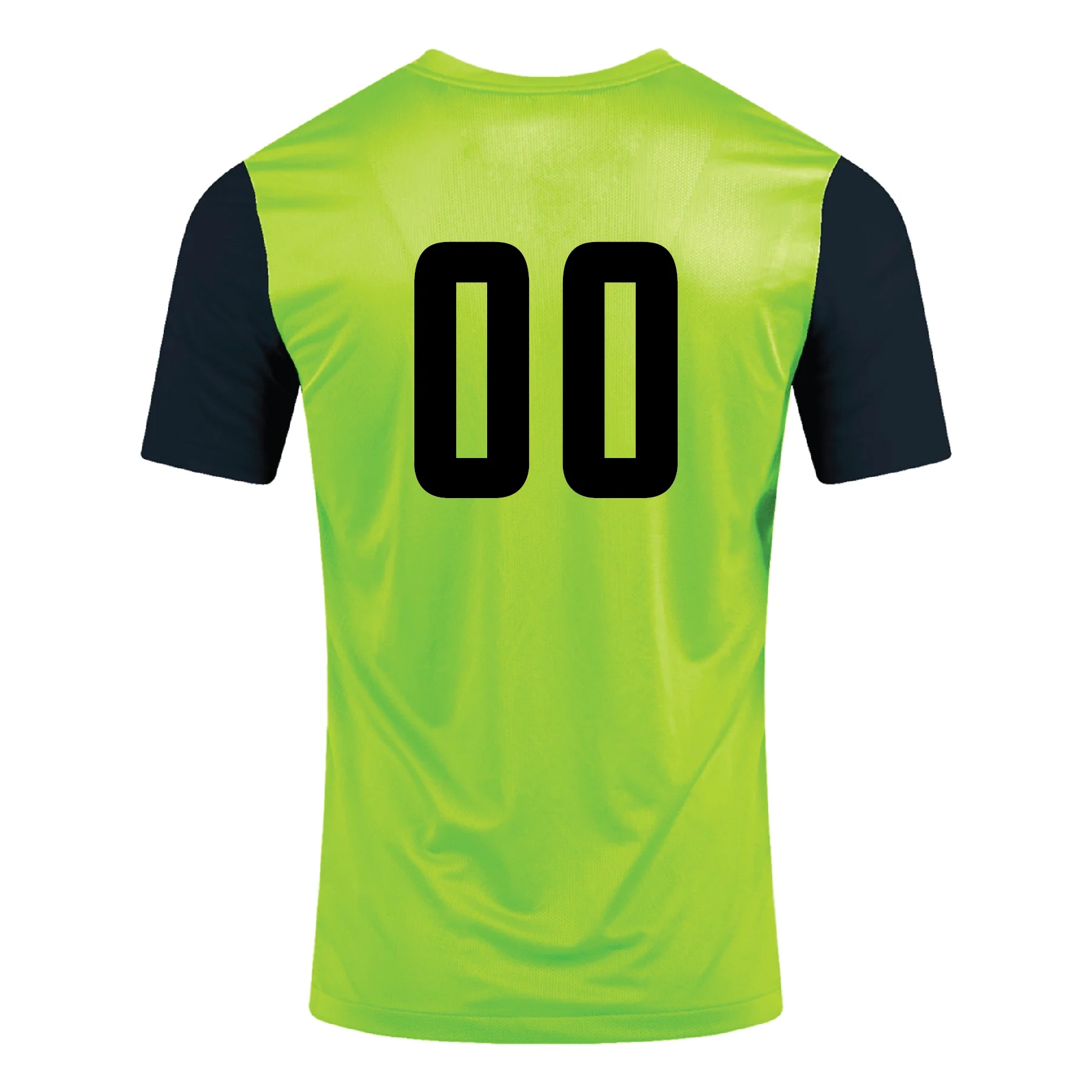 North Fork United Soccer Club Nike Tiempo Premier II Goalkeeper Jersey Volt - Image 2