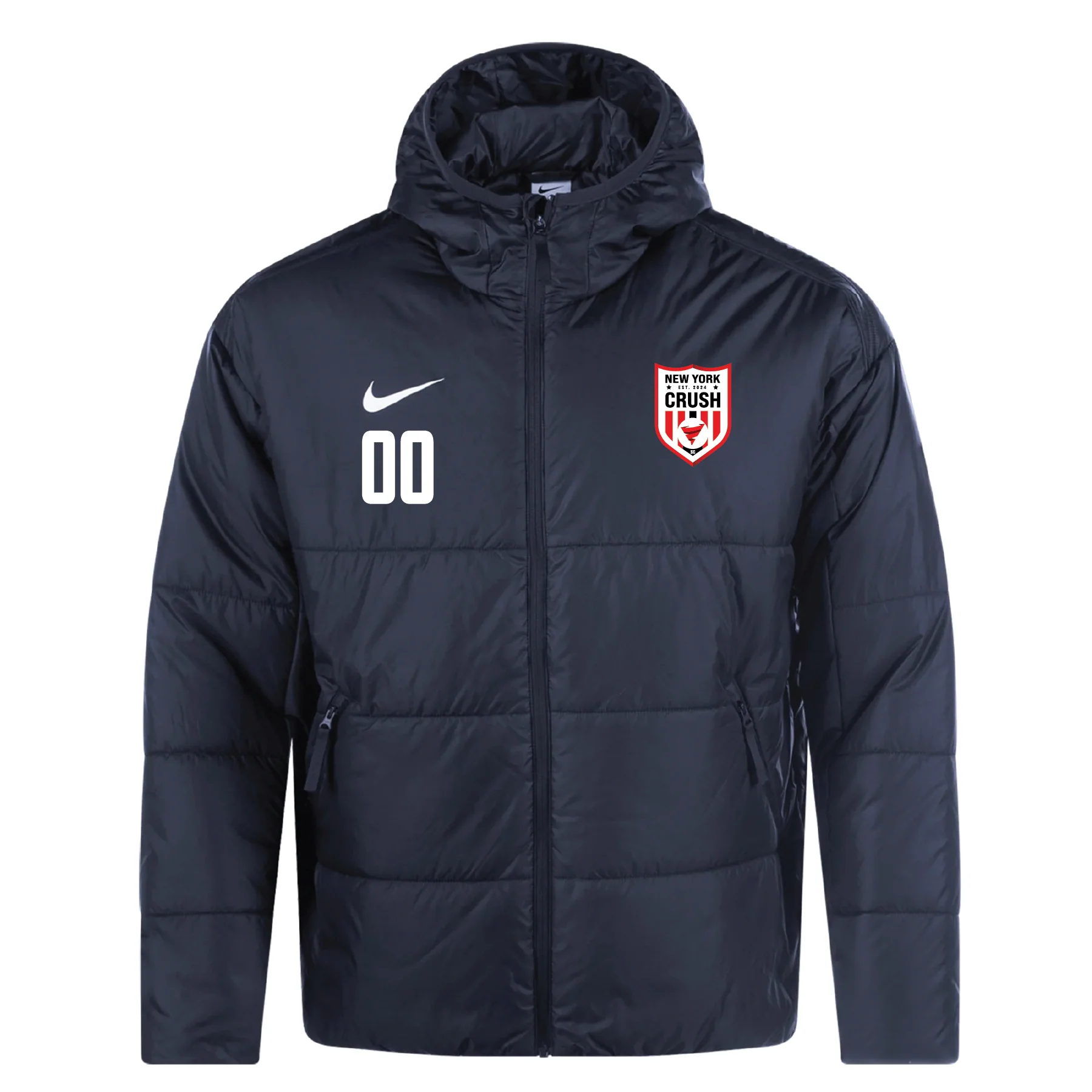 NY Crush Nike Therma-Fit Academy Pro 24 Jacket Black