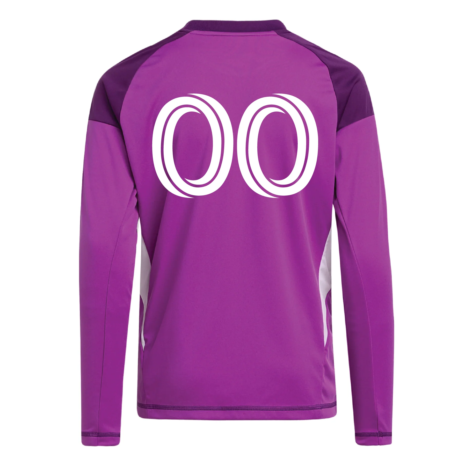 NYCFC Girls Program adidas Tiro 25 Comp LS Goalkeeper Jersey Purple - Image 2